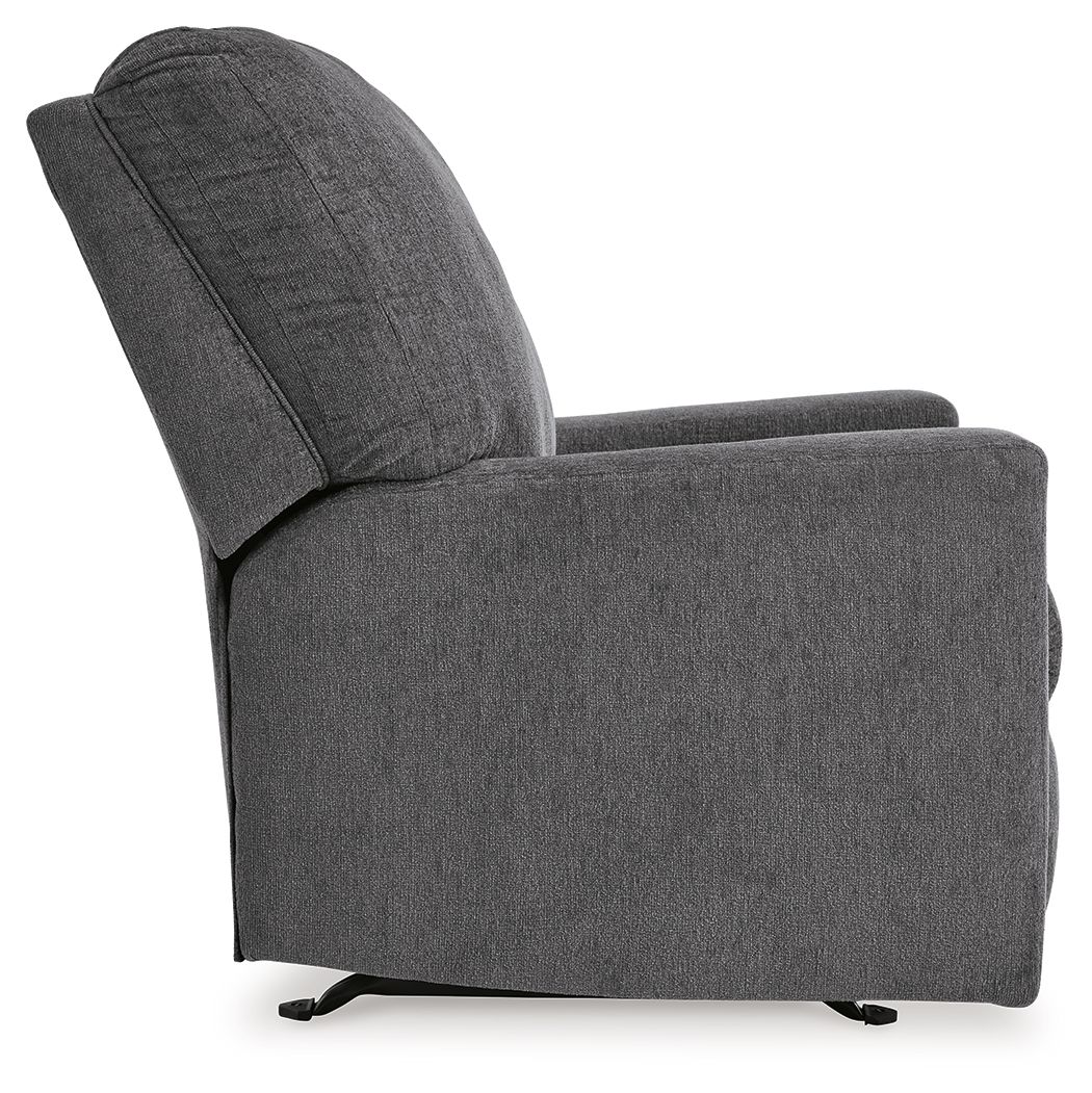 Ashley Furniture Rannis - 2 Pc. - Full Sofa Sleeper, Rocker Recliner - Pewter - Image 10