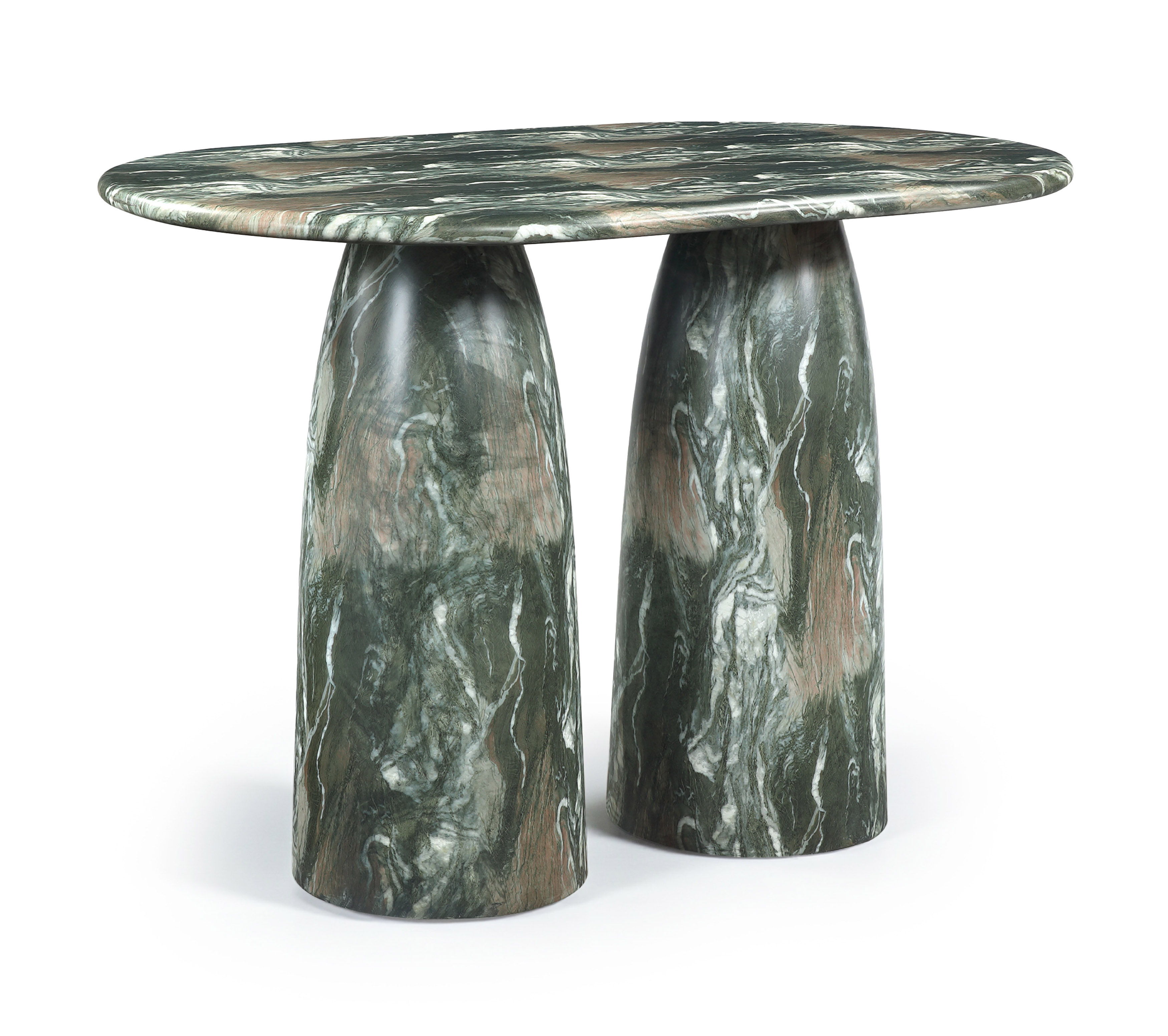 Cosenza - Concrete Indoor / Outdoor Bar Table (3 Boxes) - Green