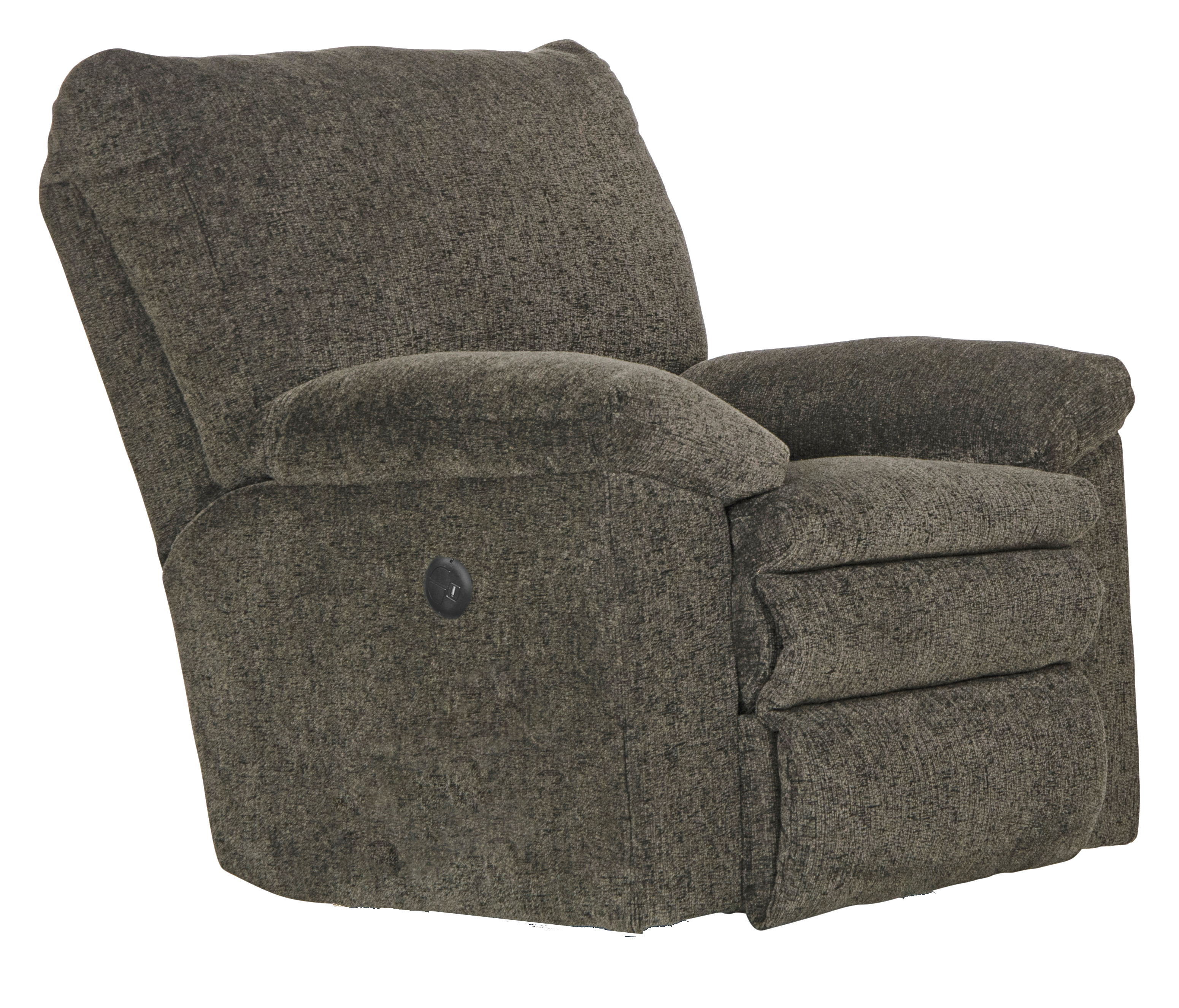 Tosh - Power Recliner - Pewter