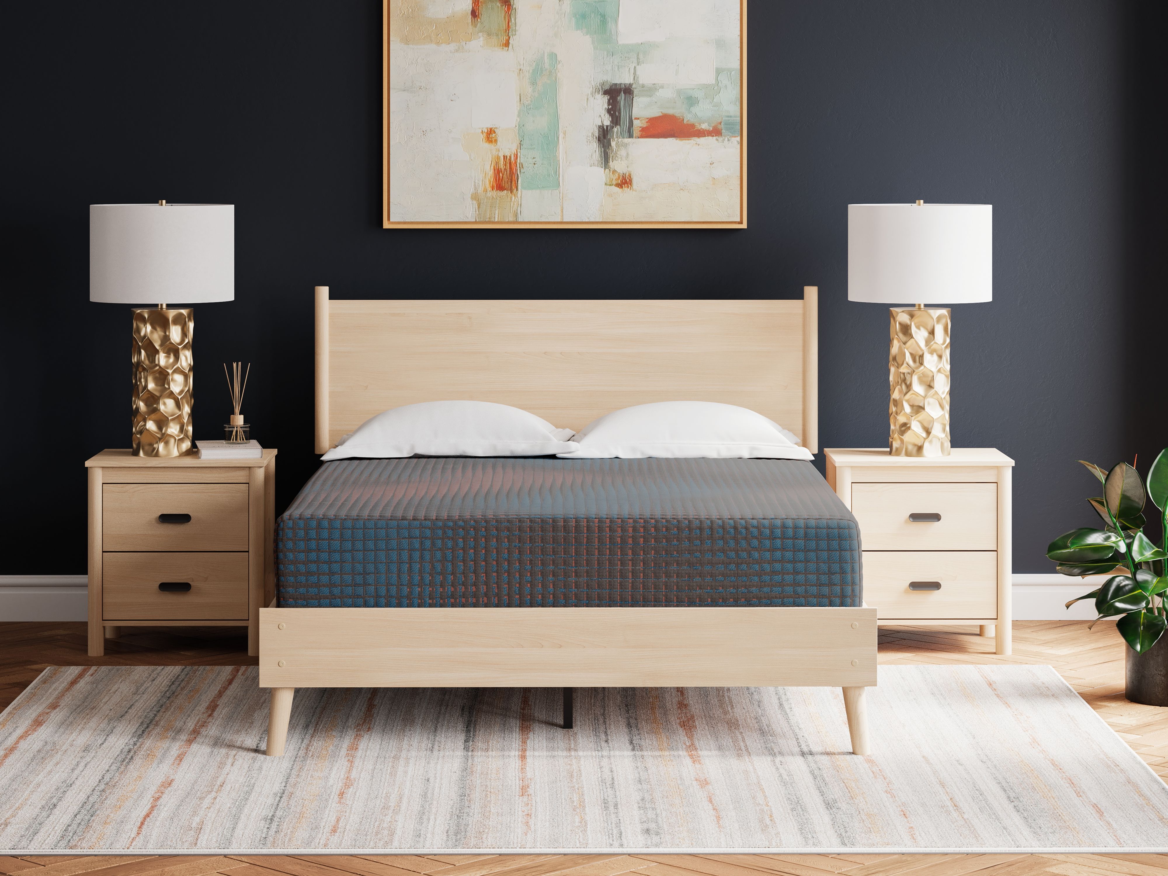 Ashley Furniture 13 Inch Hybrid Hot Buy - King Mattress - Multi - Image 12