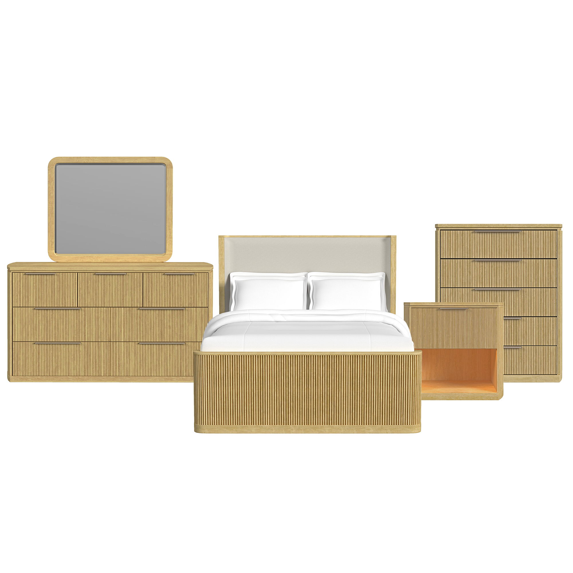 Queen · 5 Pc · Bedroom Set