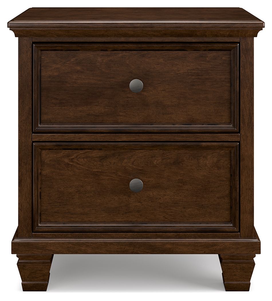 Ashley Furniture Danabrin - Two Drawer Nightstand - Brown - Image 5