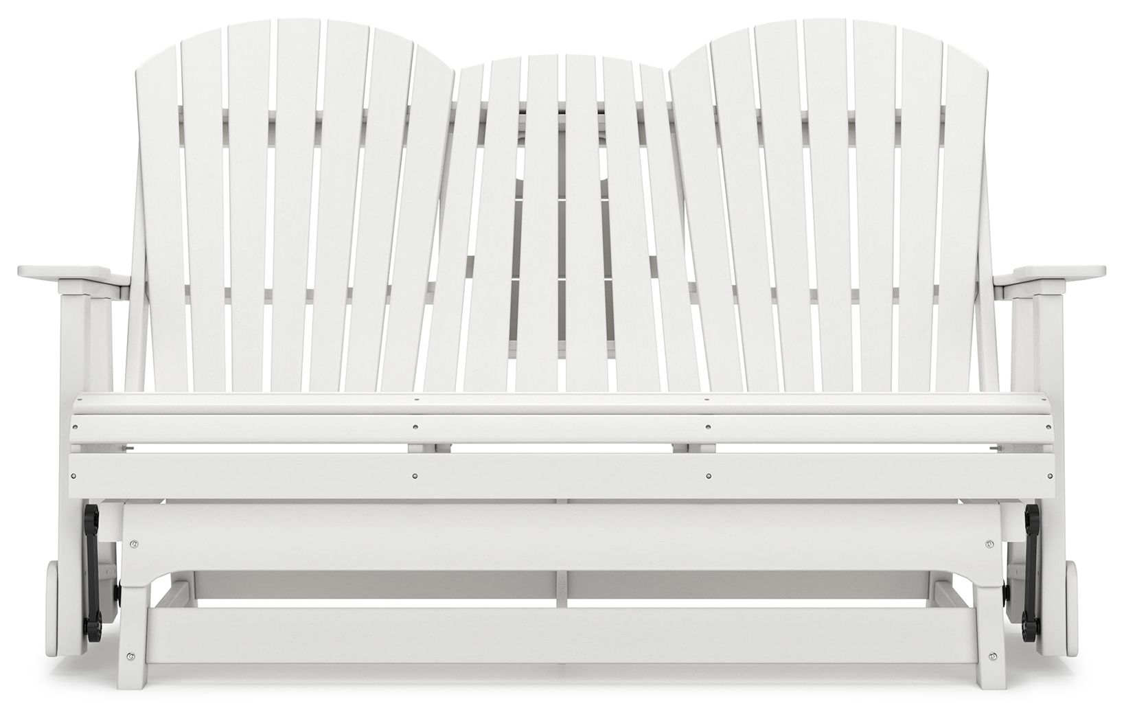 Ashley Furniture Hyland Wave - Glider Loveseat - White - Image 7