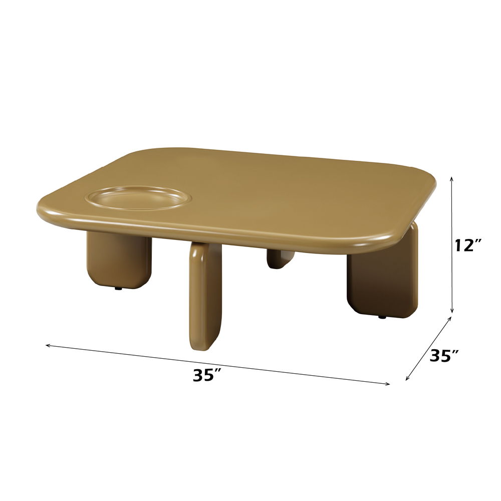 Joane - Coffee Table - Yellowish Brown, light brown, view 4