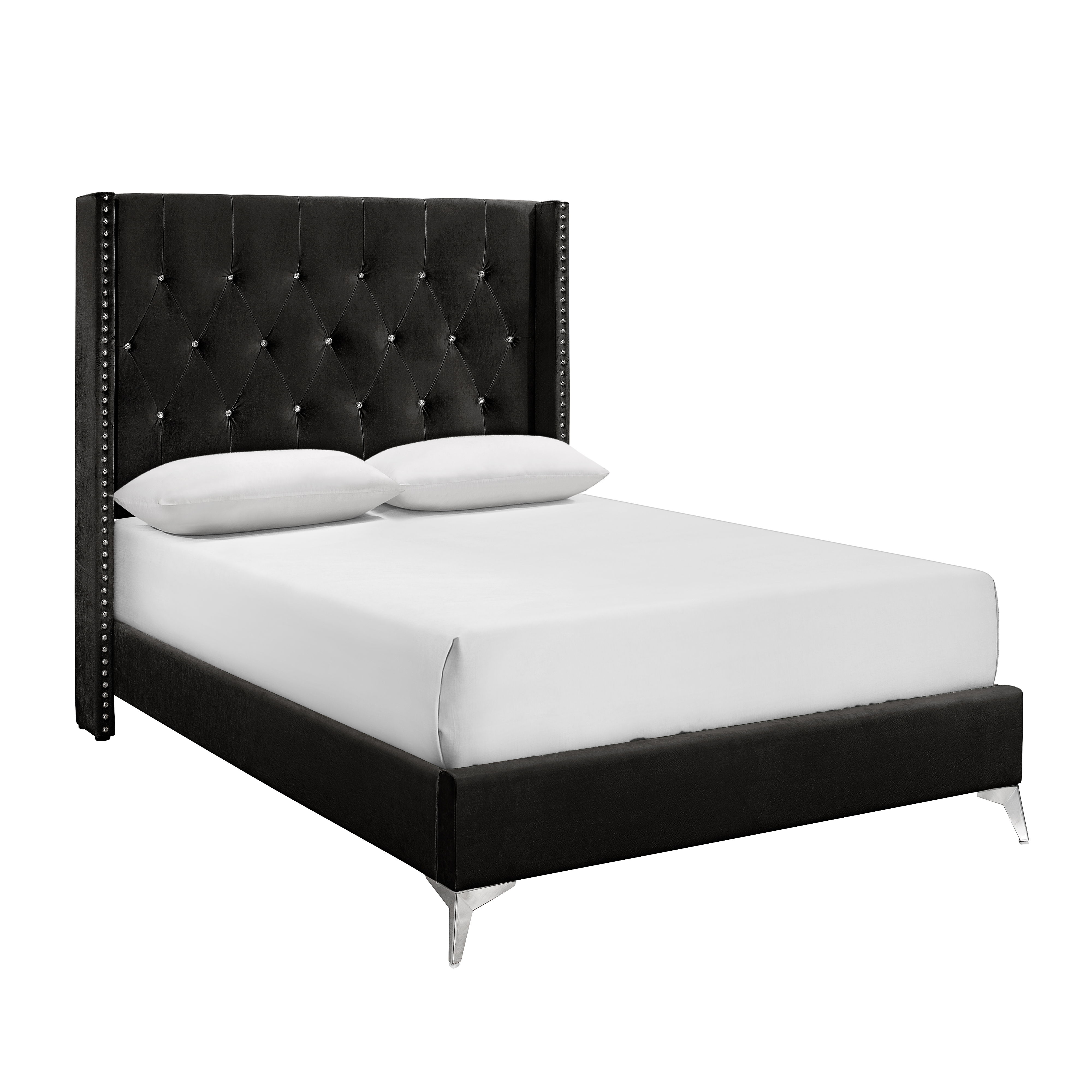 Huxley - 4/6 Full Bed - Black