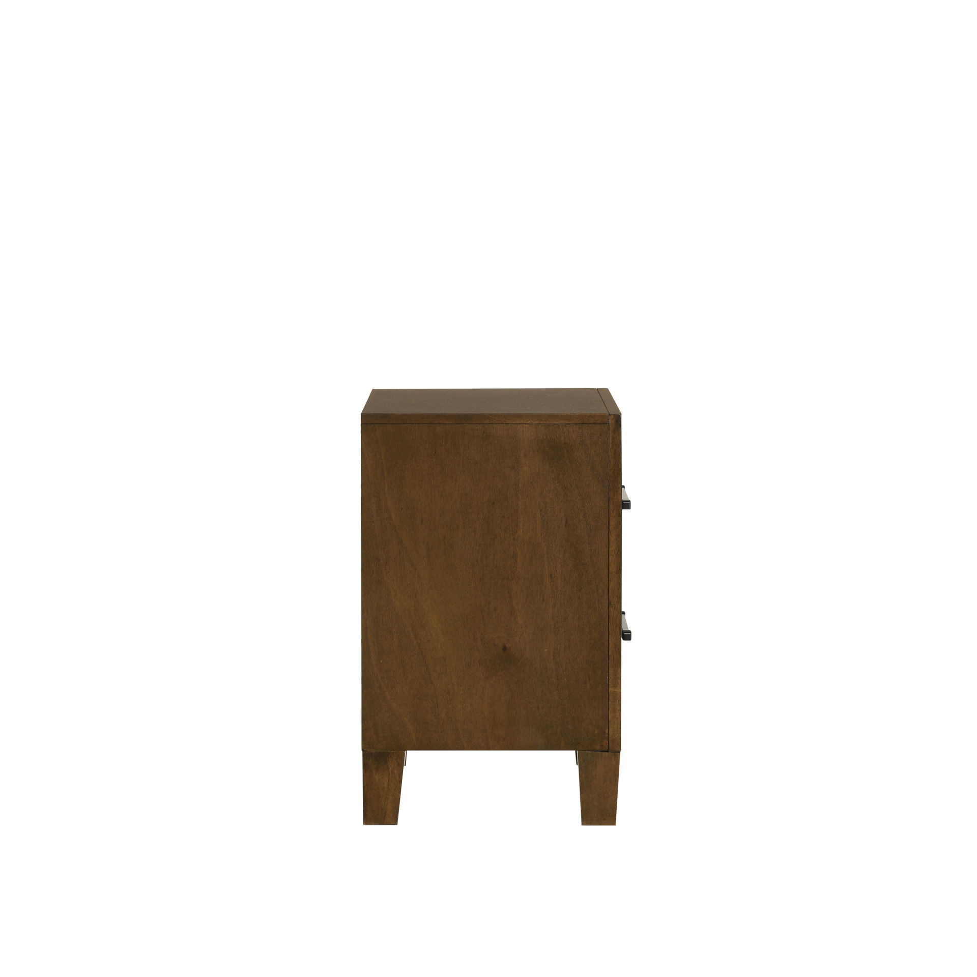 Ballard - 2 Drawer Nightstand - Walnut, light brown, view 4