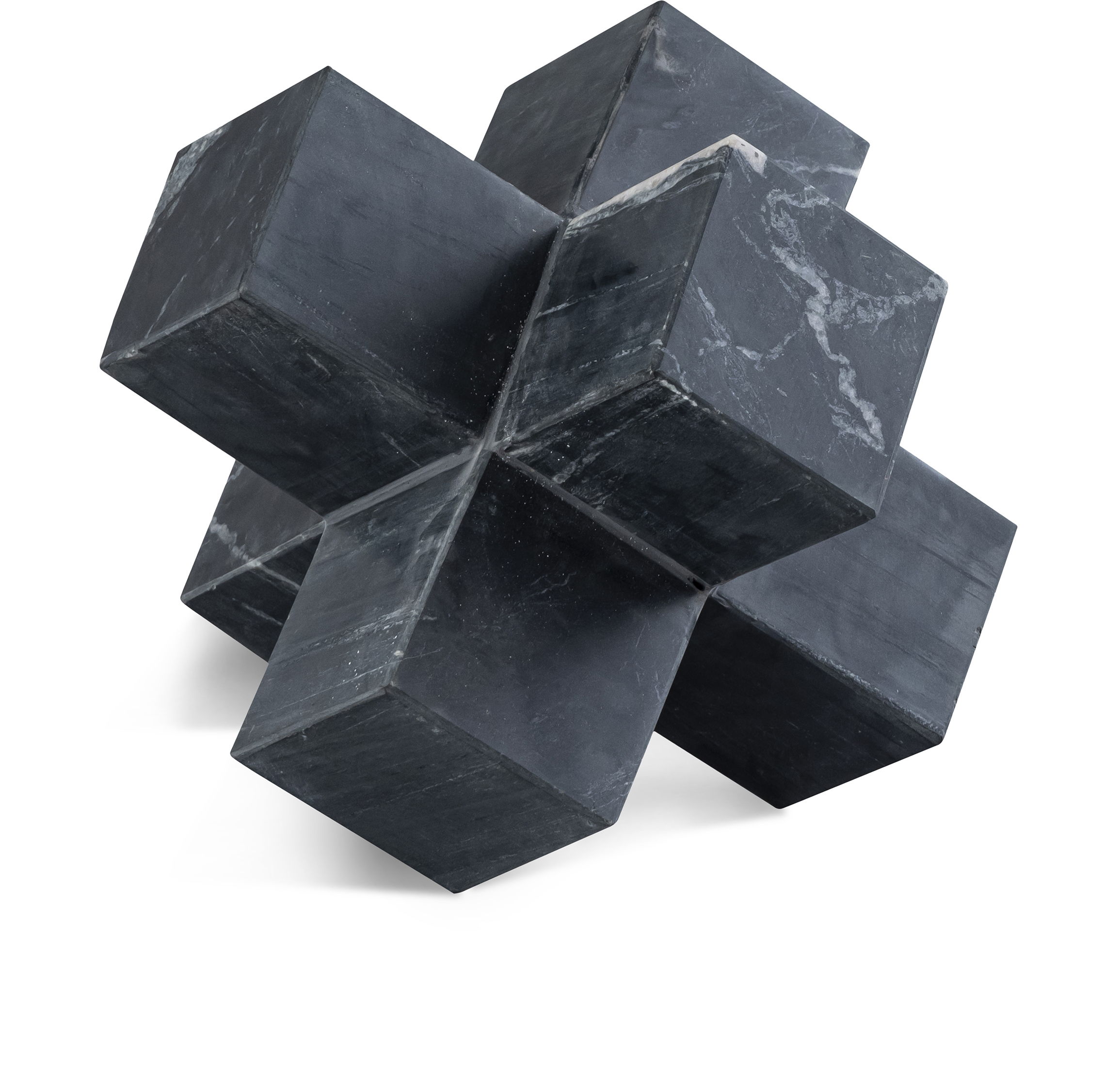 Jack - Marble Decorative Object - Black