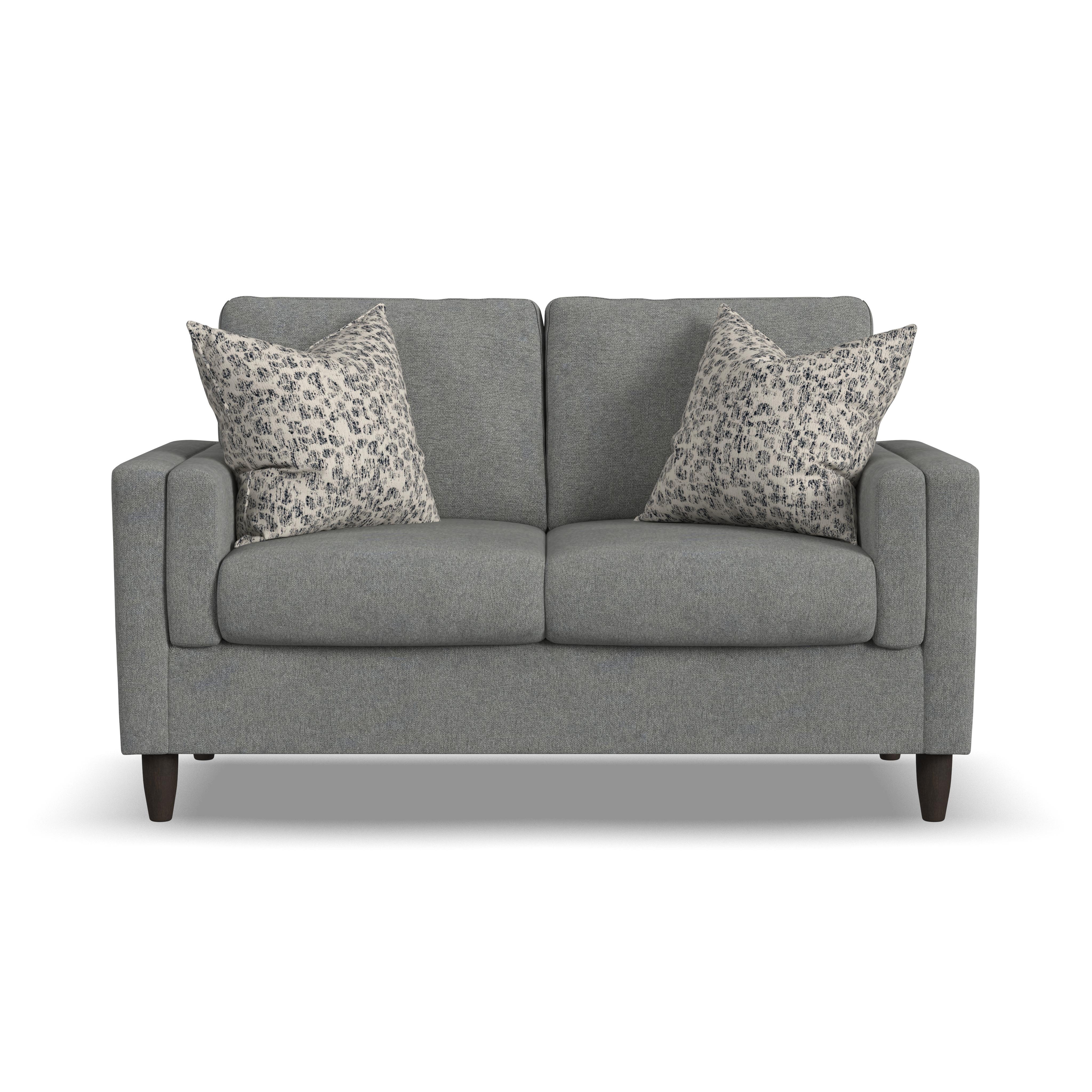 Thomas - Fabric Loveseat, white, view 7