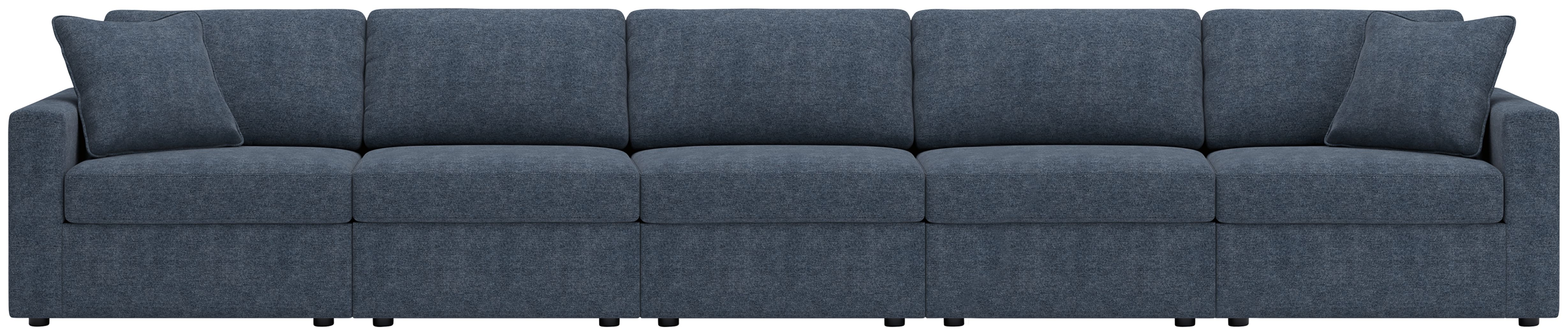 5 Pc · Sectional With LAF / RAF Corner Chairs And 3 Armless Chairs