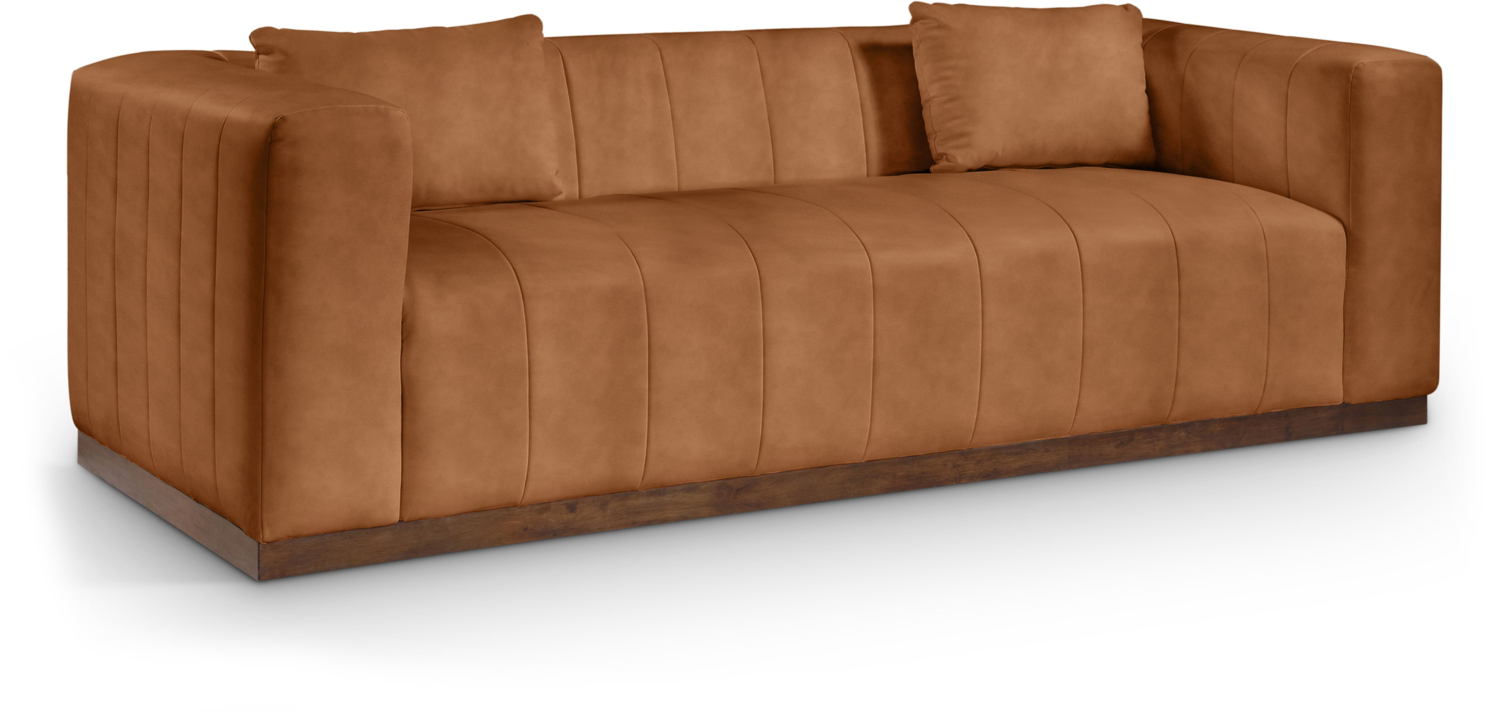 Mallina - Sofa - Cognac