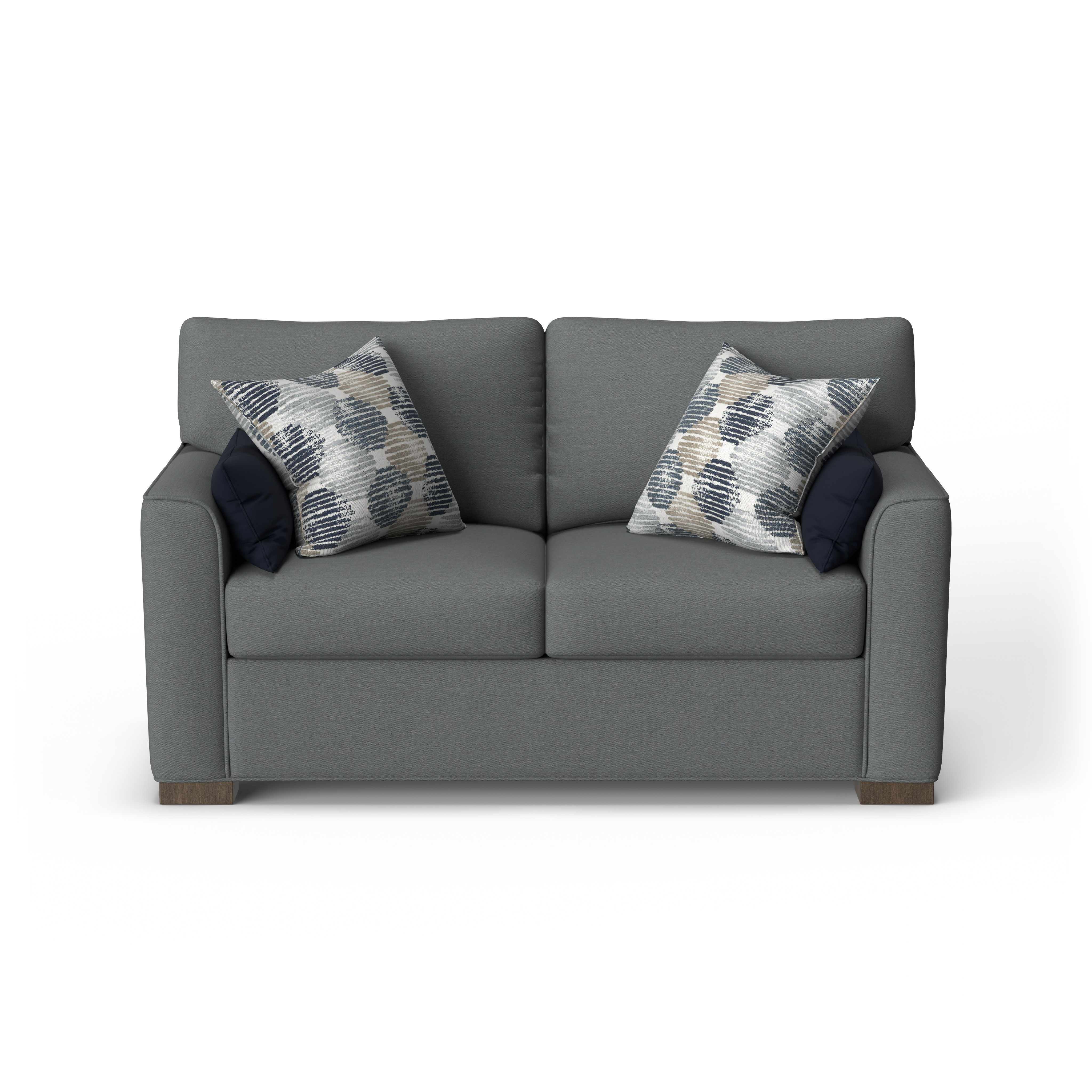 Jasper - Fabric Stationary Loveseat, white, view 6