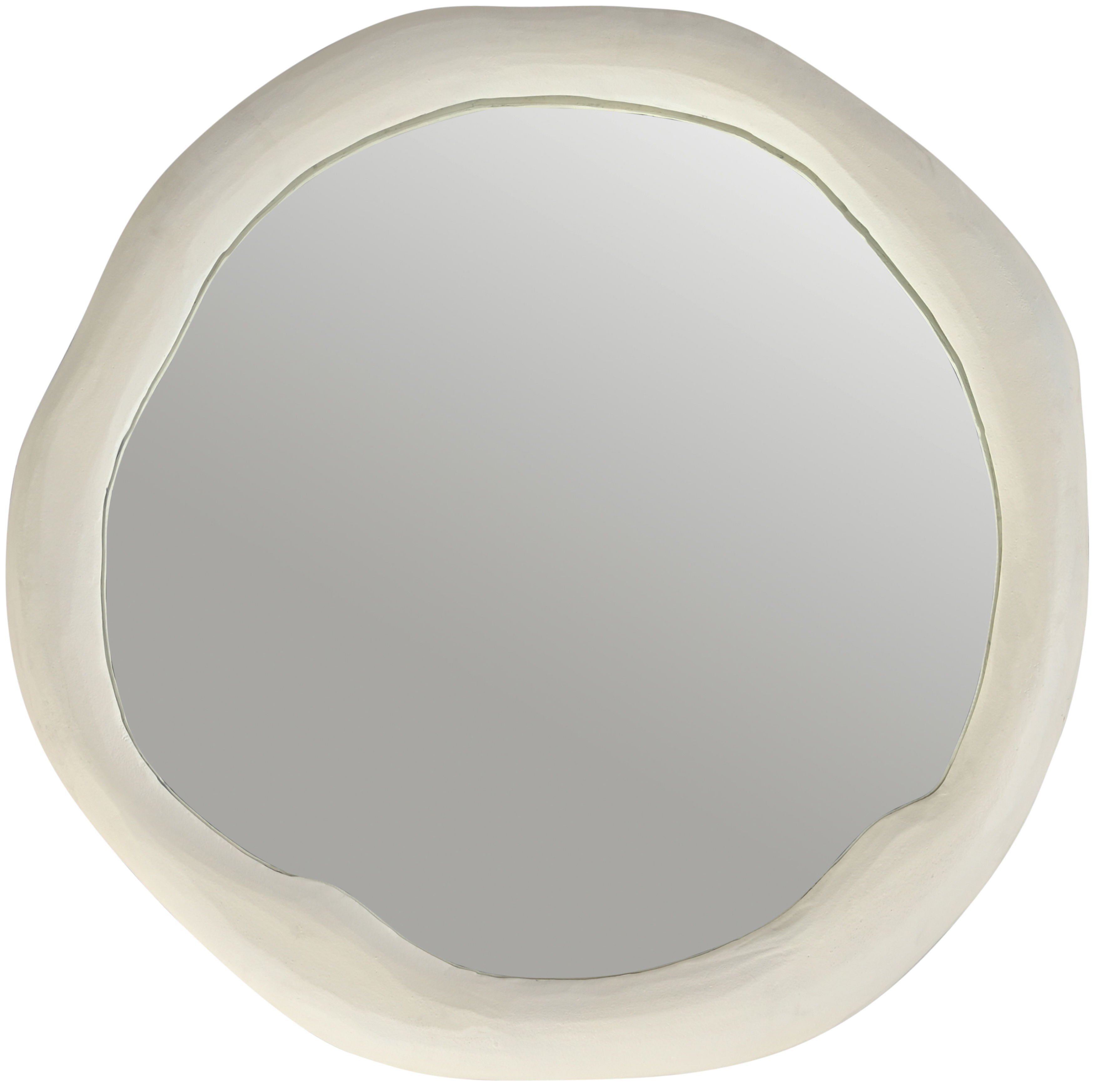 Armada - 30" Aluminum Mirror - Cream