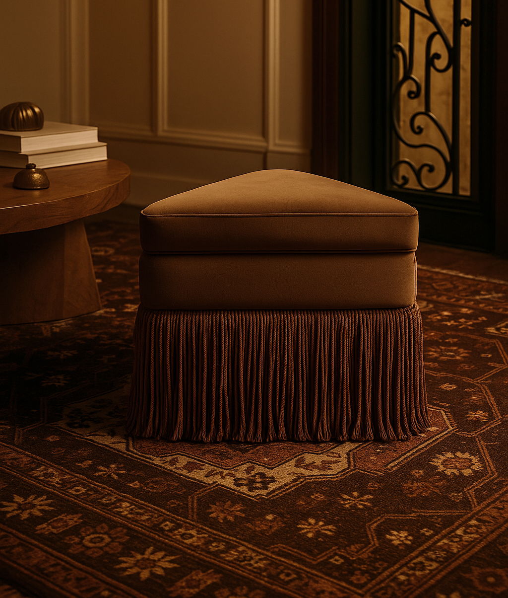 Trivoli - Ottoman / Stool - Brown