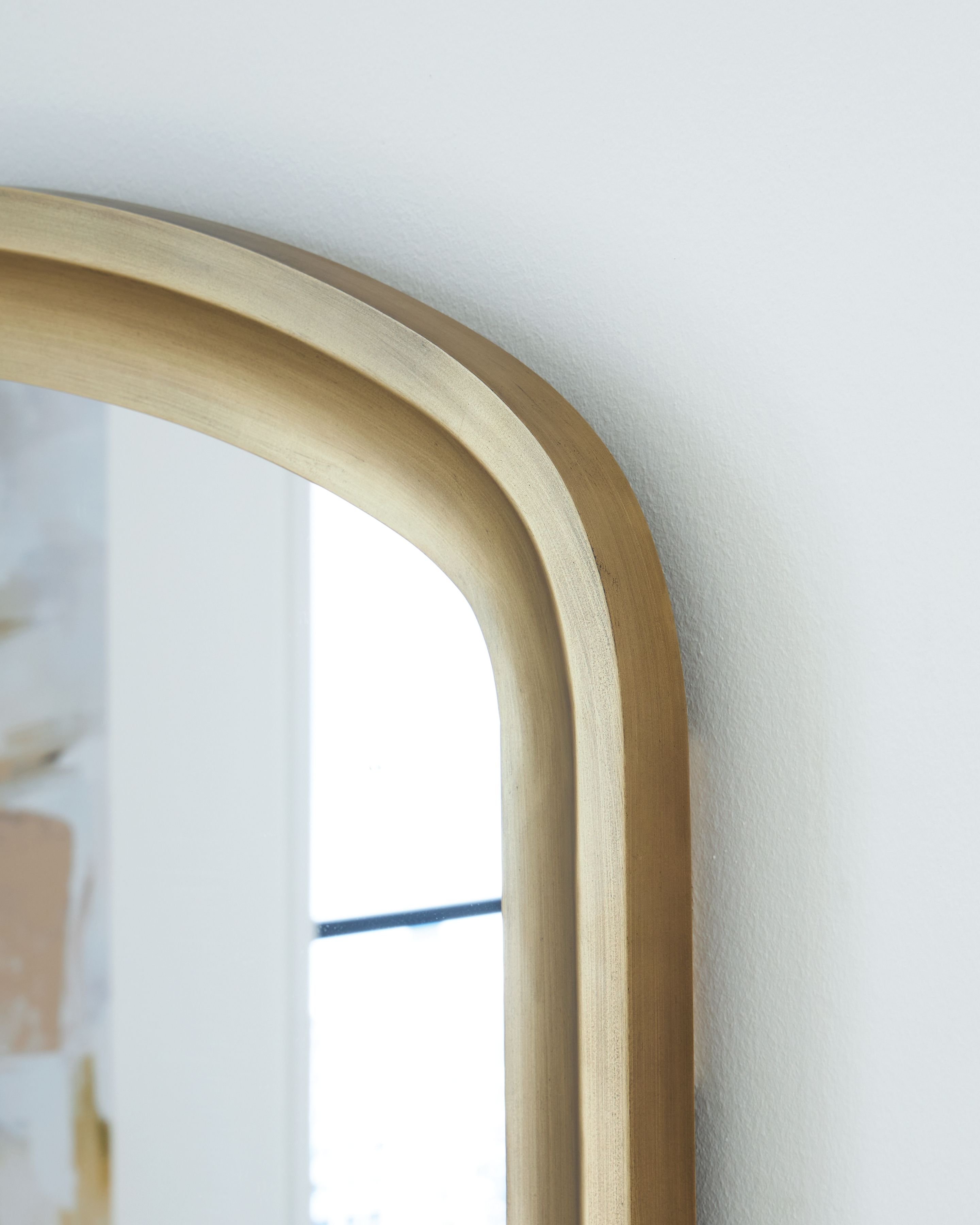 Fintan - Floor Mirror - Gold Finish, gold, view 5