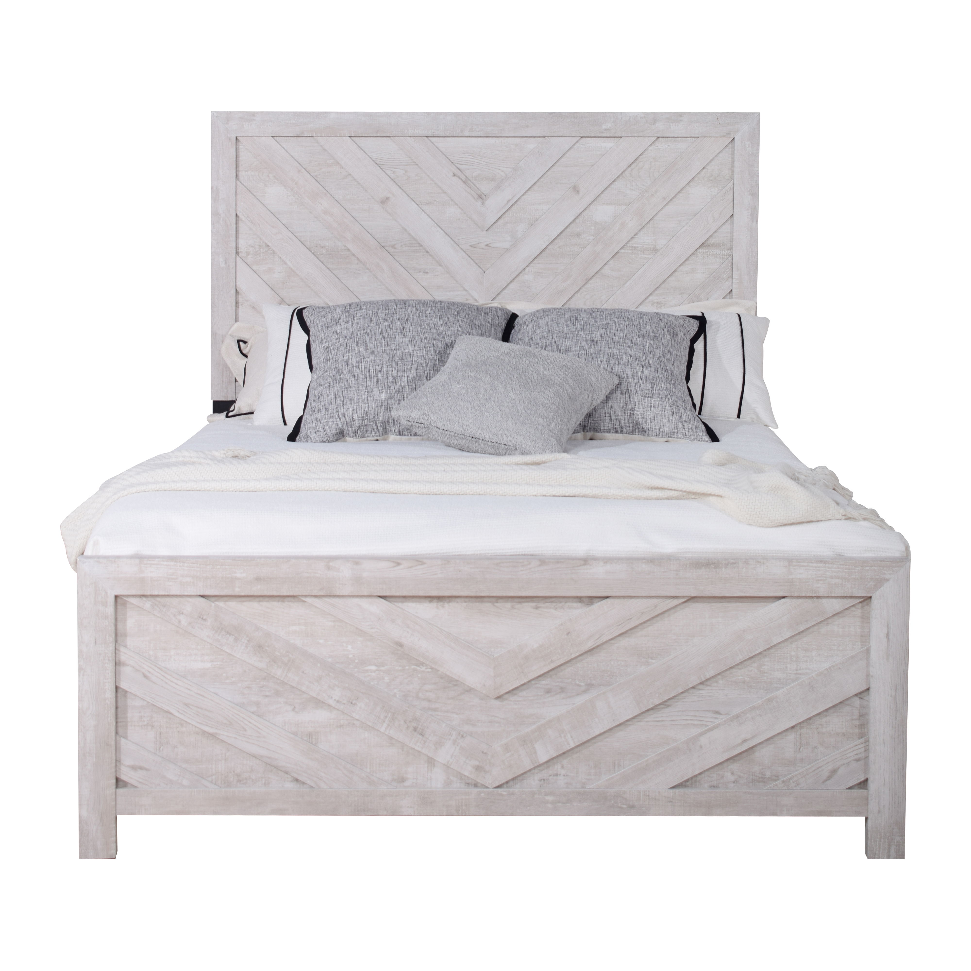 Biscayne - 5/0 Queen Bed - Driftwood