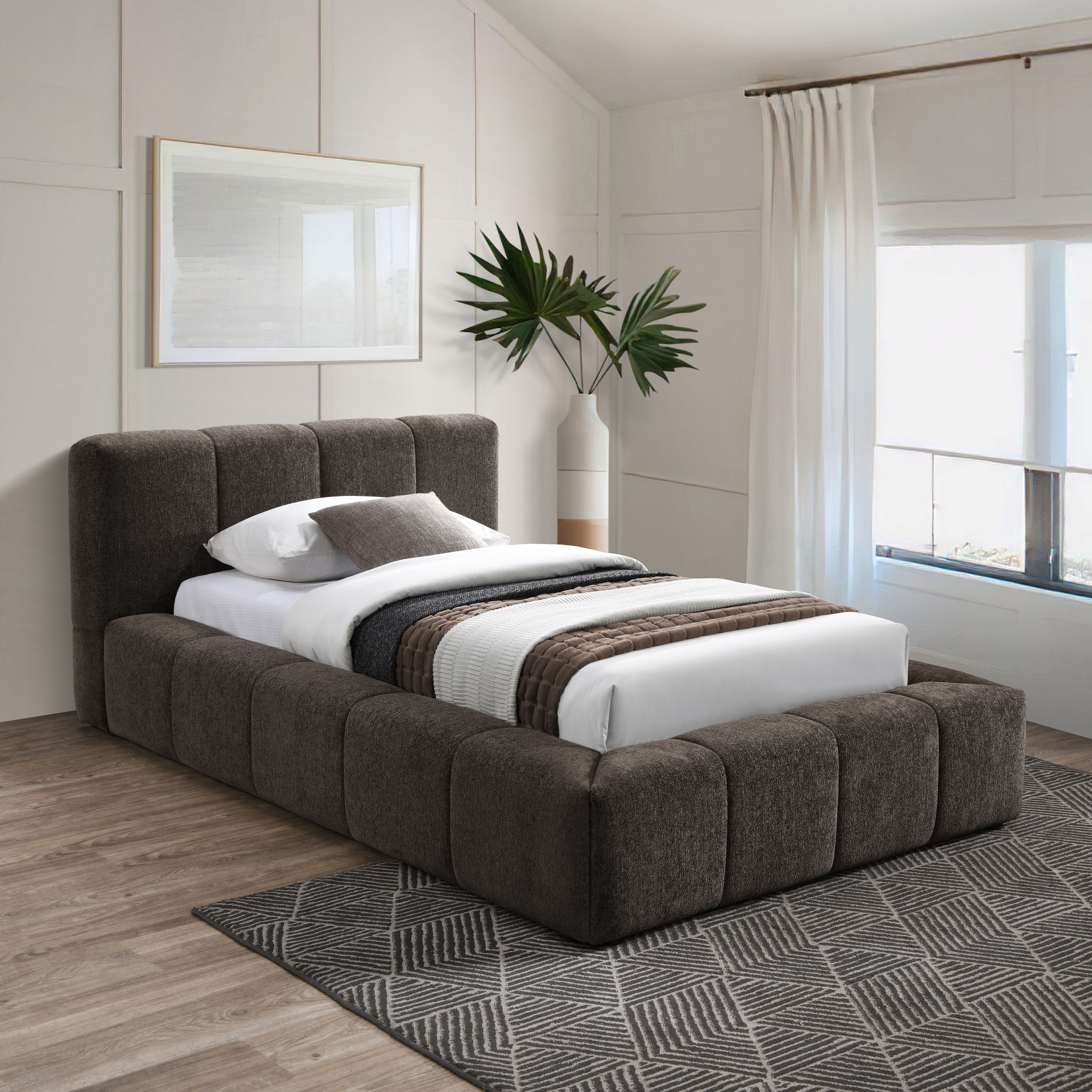 Carlin - Twin Bed - Brown