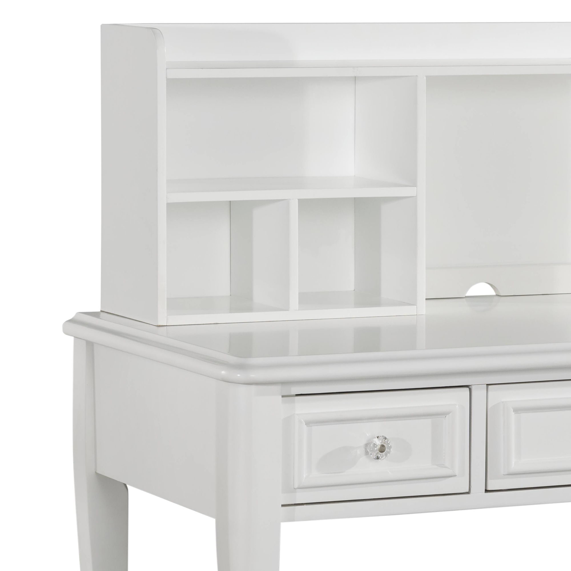 Jesse - Desk With Hutch - White