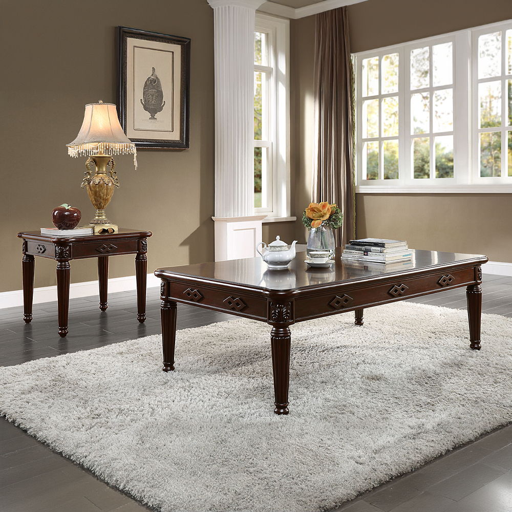 Chateau De Ville - Coffee Table - Espresso, dark brown, view 4