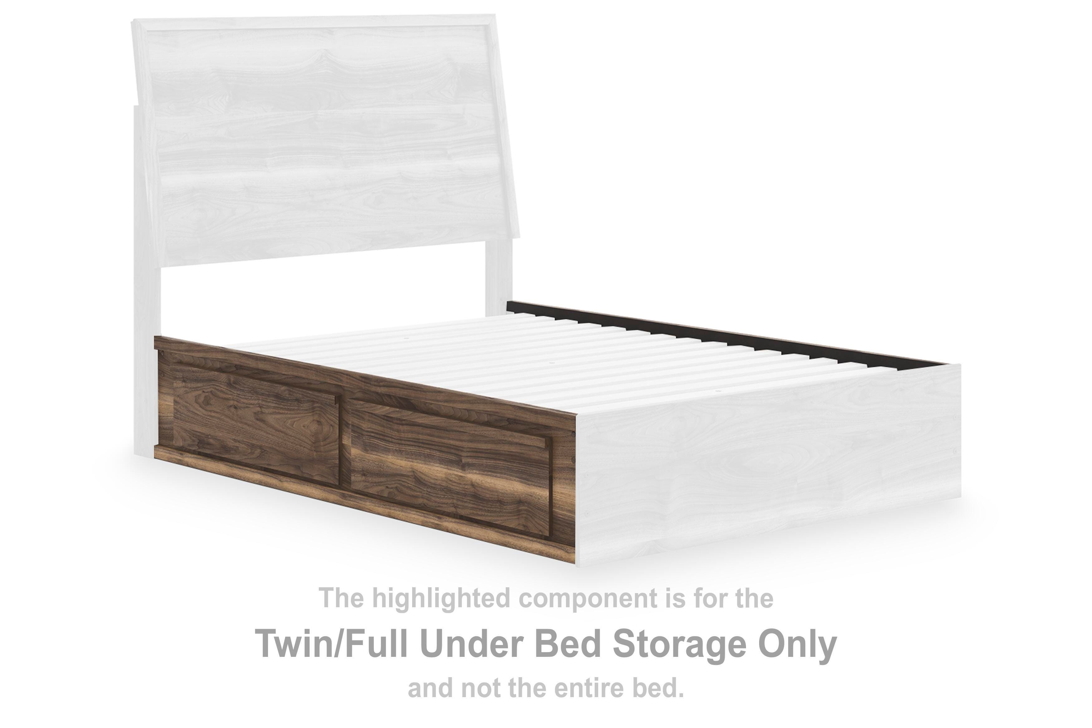 Chirason – Twin/Full Under Bed Storage – Brown