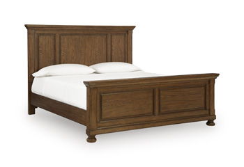 Zackaryn – King/California King Panel Footboard – Warm Brown