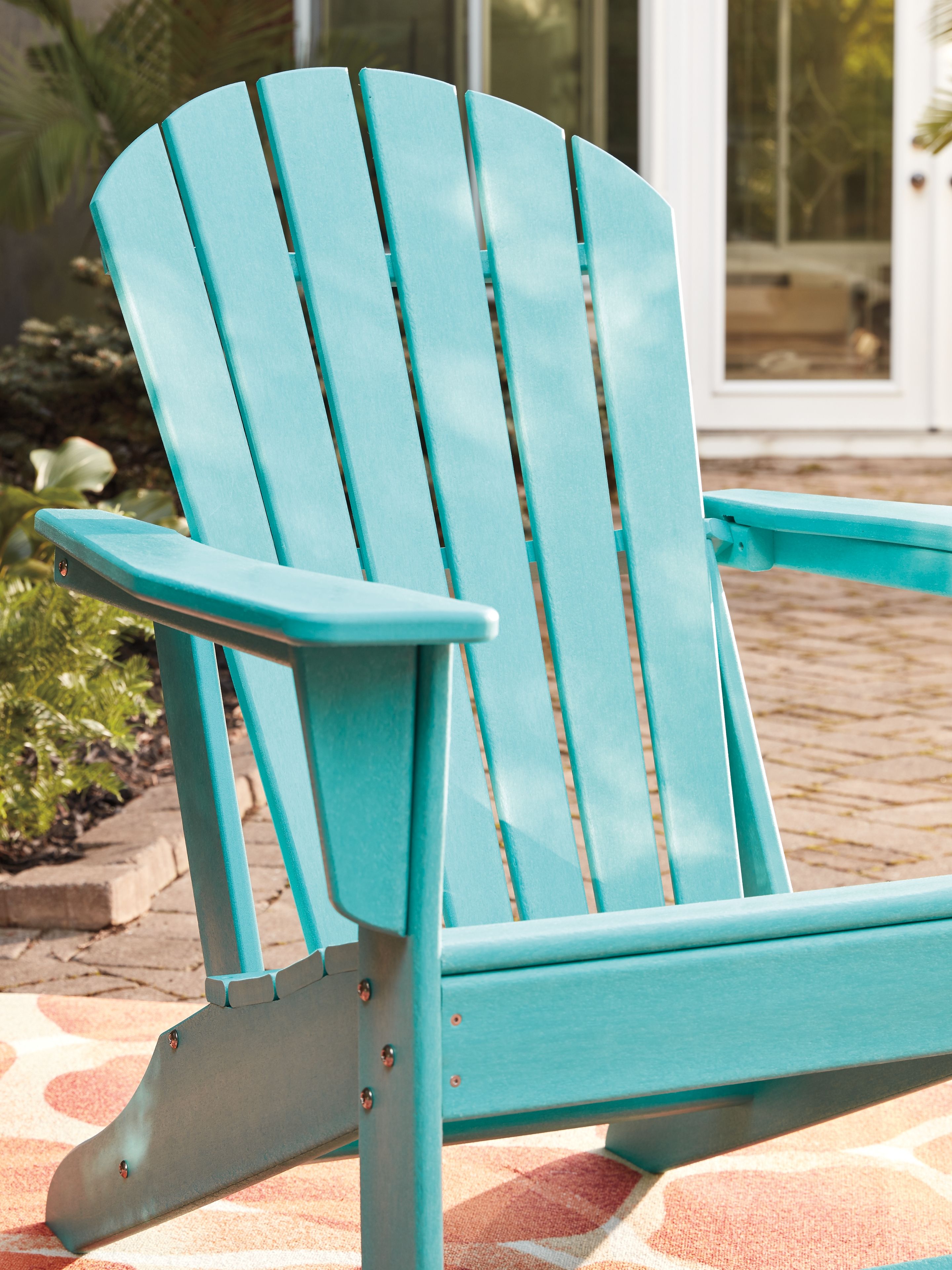 Ashley Furniture Sundown Treasure - Adirondack Chair - Turquoise - Image 10