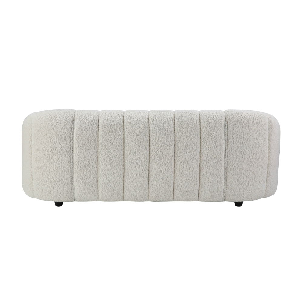 Osmash - Sofa - White Teddy Sherpa, white, view 3