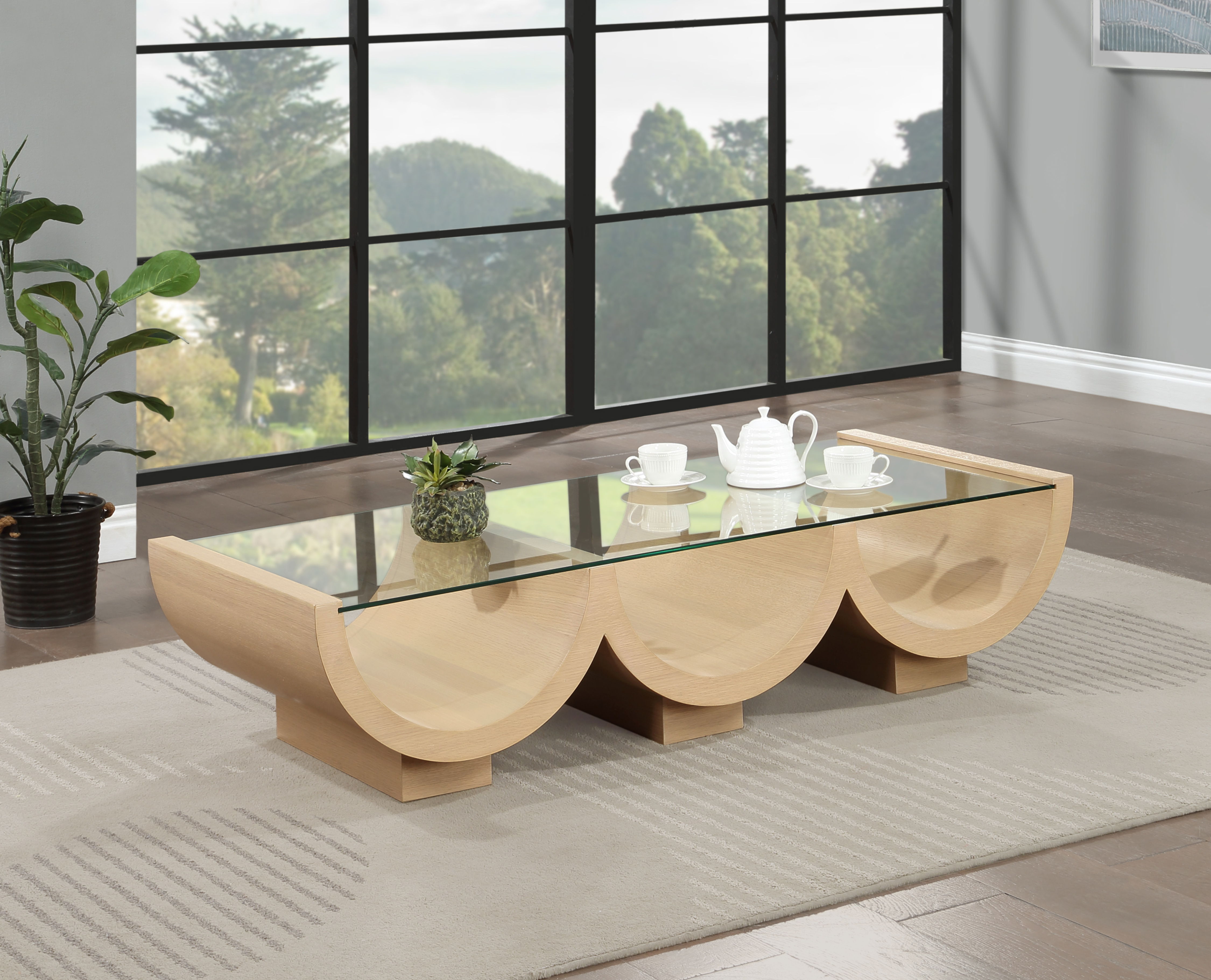 Beverwil - Oak Coffee Table - Natural
