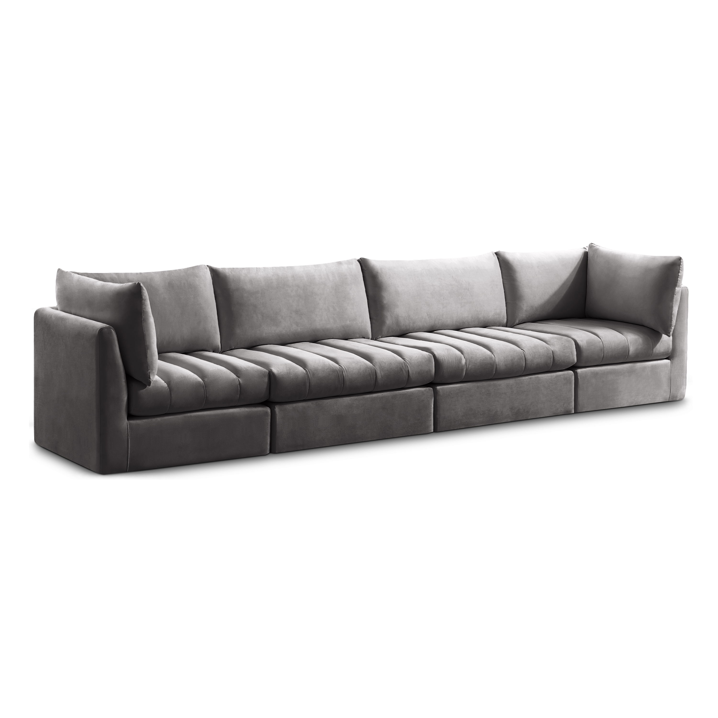 Jacob - Modular 4 Seat Sofa - Gray
