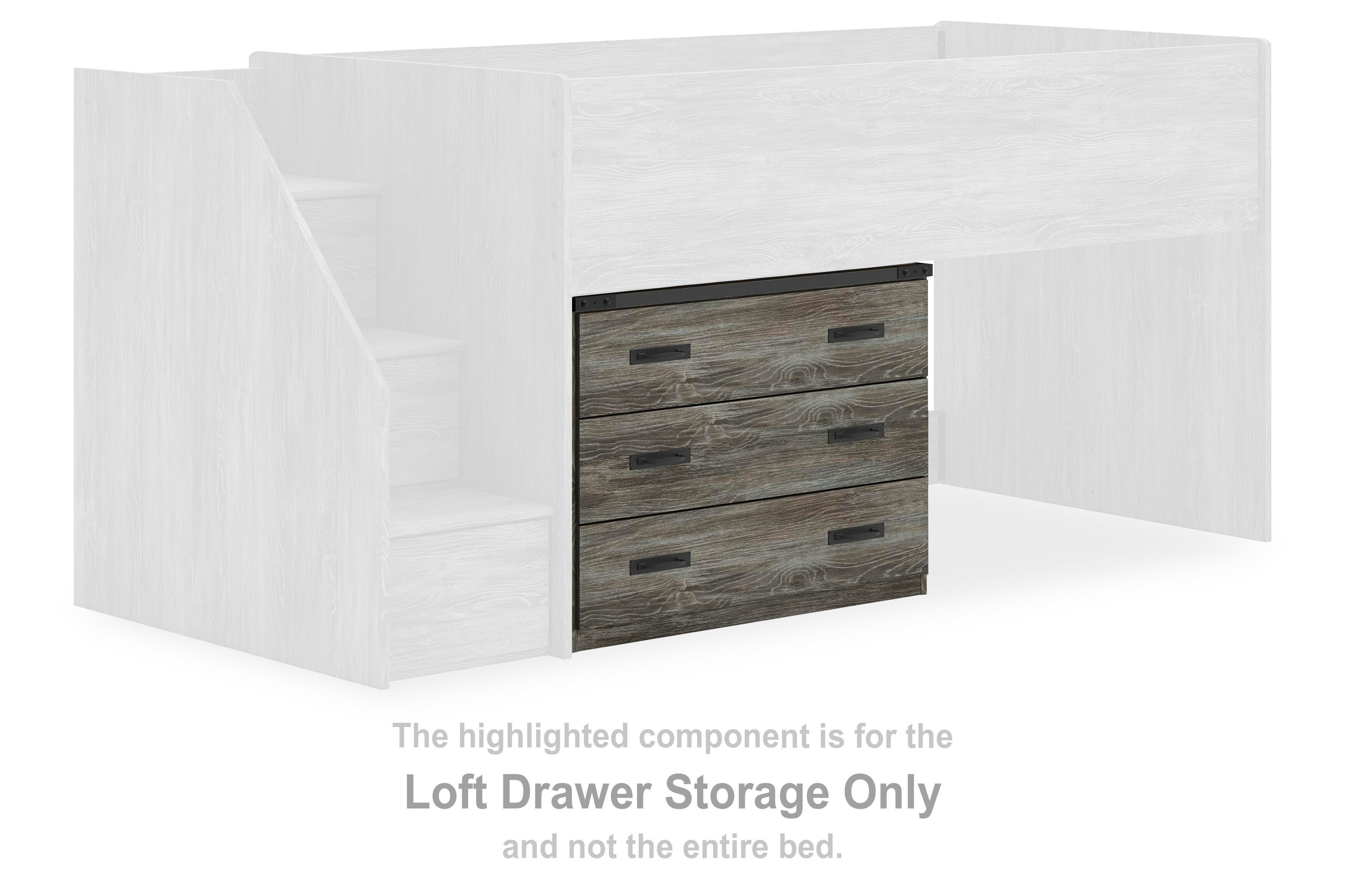 Frandern – Loft Drawer Storage – Gray