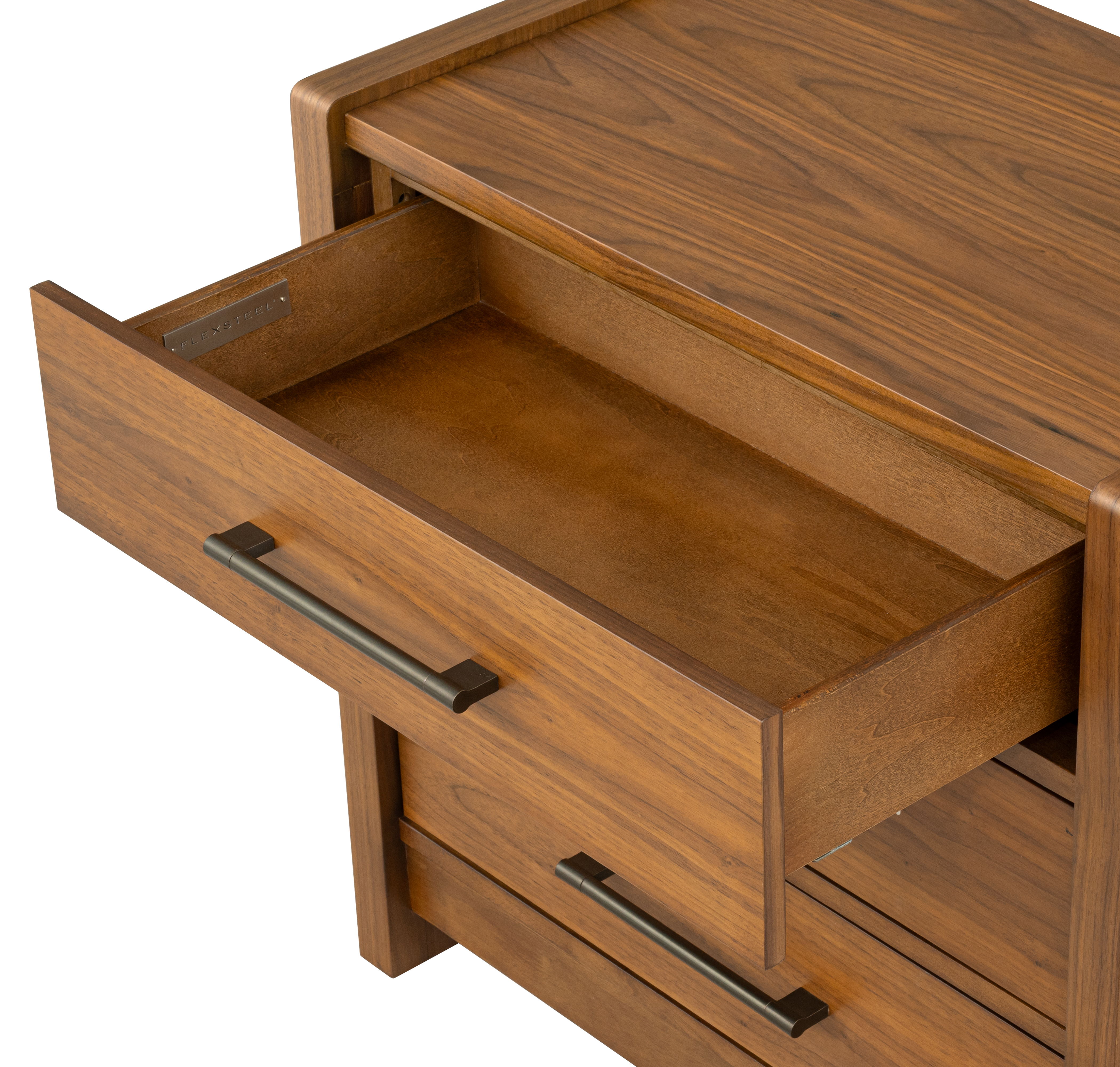 Lincoln - Nightstand - Warm Walnut, light brown, view 5
