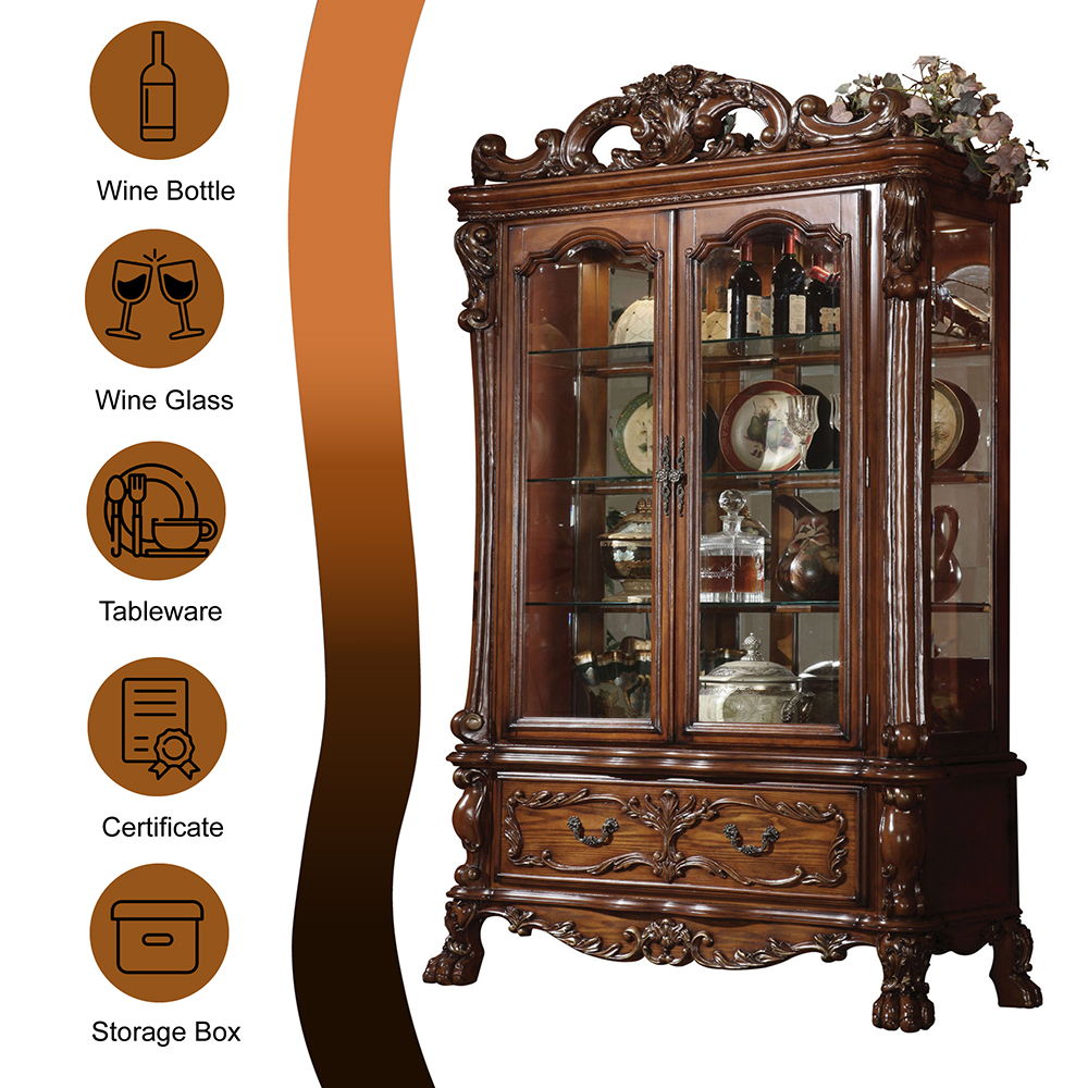 Dresden - Curio - Cherry Oak, dark brown, view 3