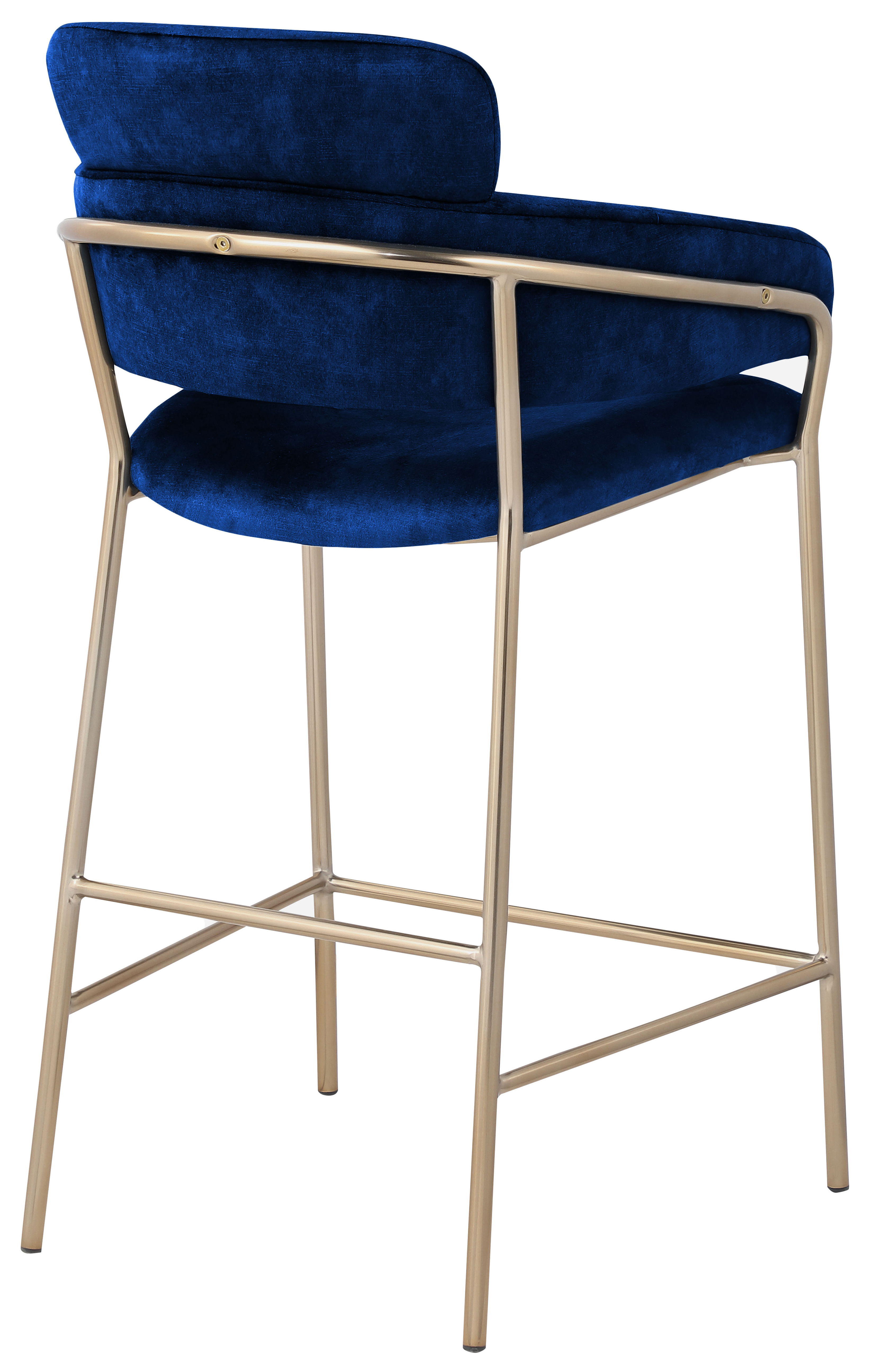 Yara - Counter Stool - Navy