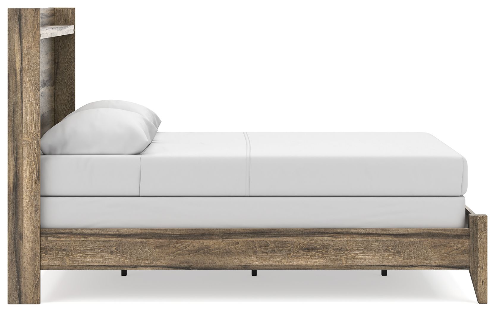 Ashley Furniture Elbrim - Queen Panel Bed - Brown - Image 8