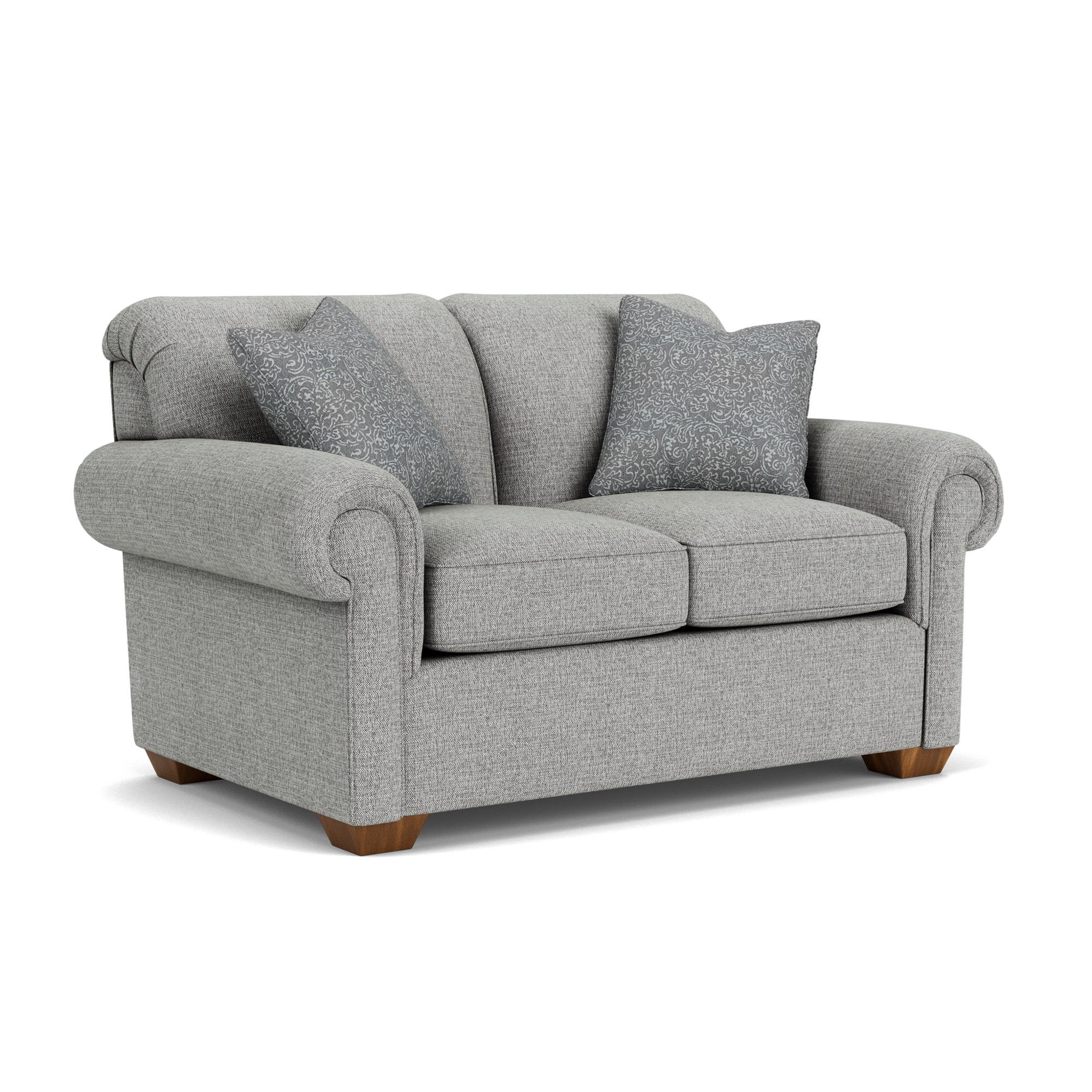 Main Street - Fabric Loveseat, gray, view 3