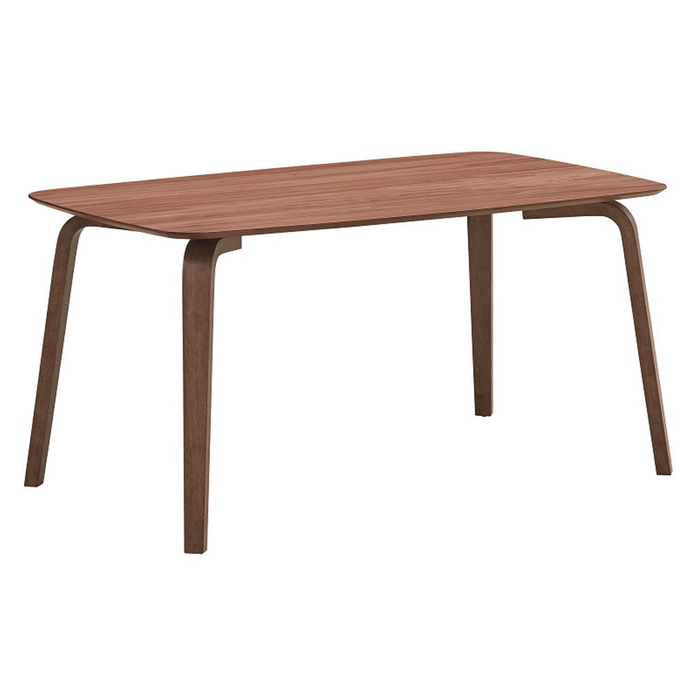 Casson - Dining Table - Walnut, dark brown, view 2