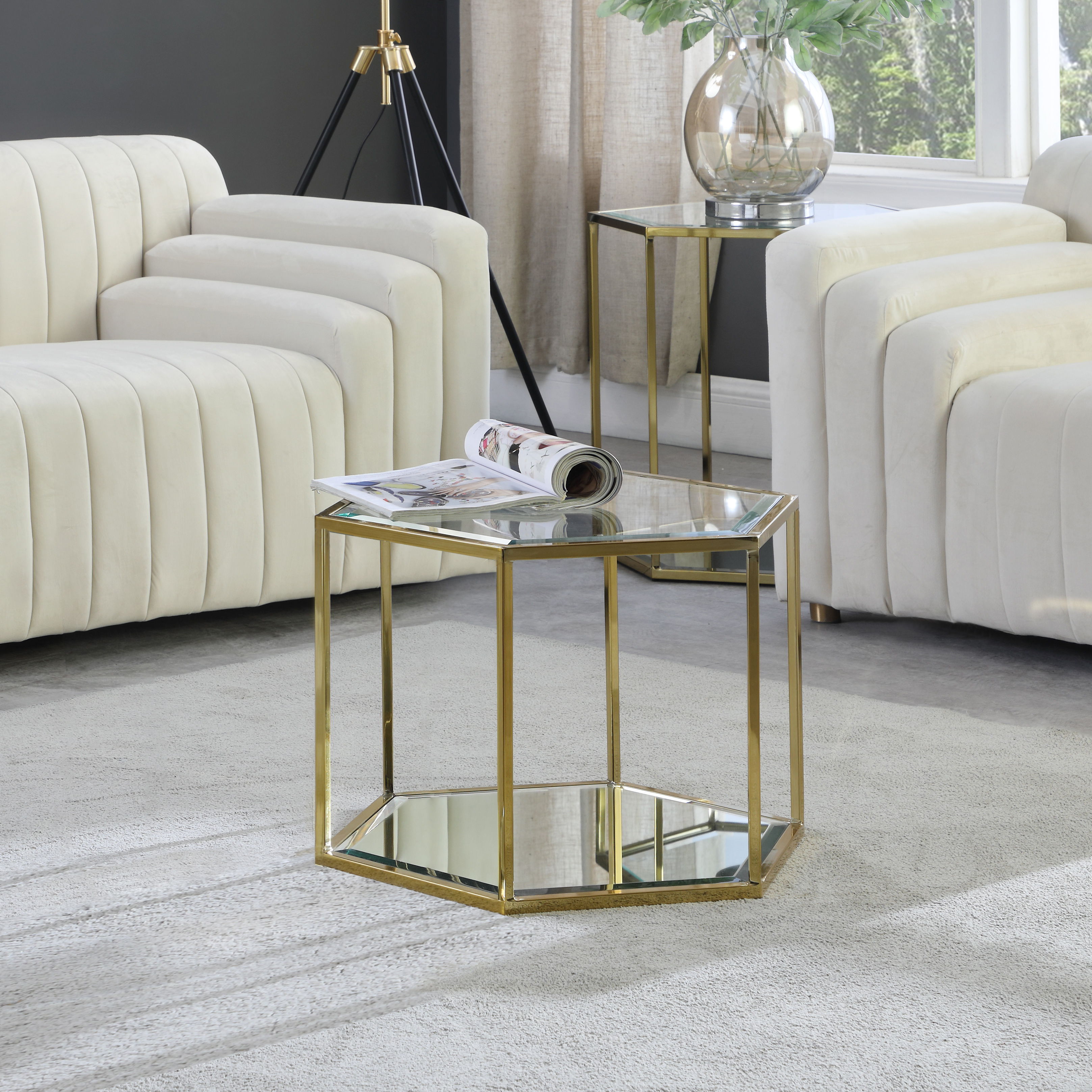Sei - Coffee Table - Gold