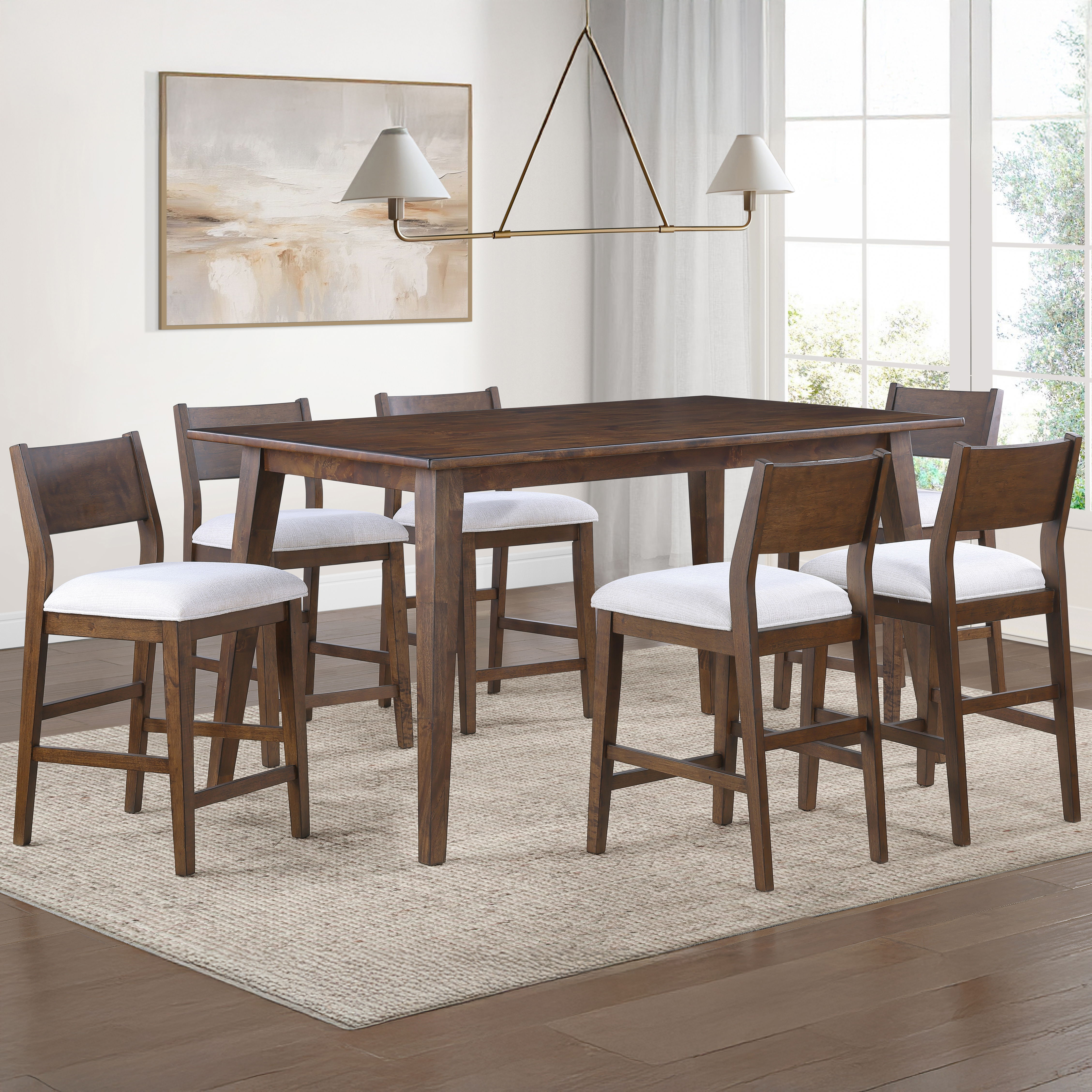 7 Pc · Counter Dining Set