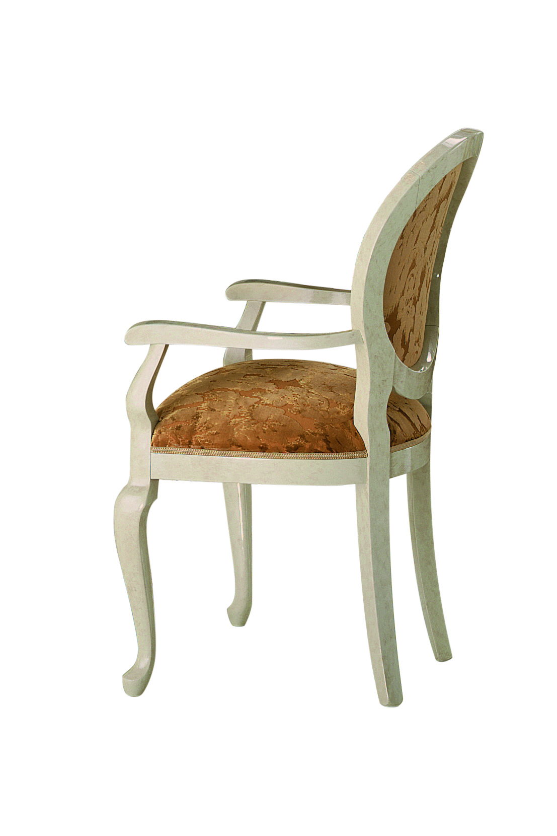 Melodia - Arm Chair - Light Brown / Beige