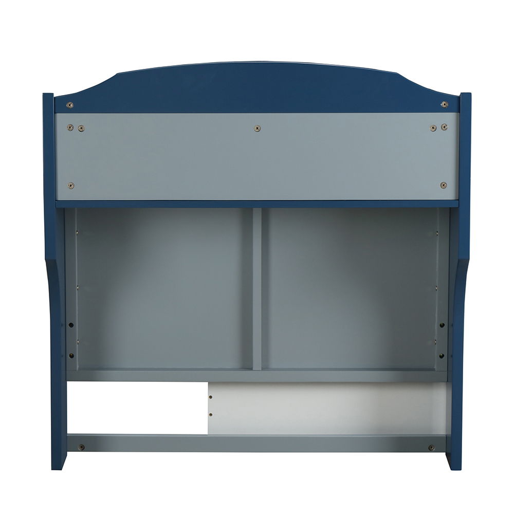 Neptune II - Twin Bed - Gray / Navy, gray, view 4