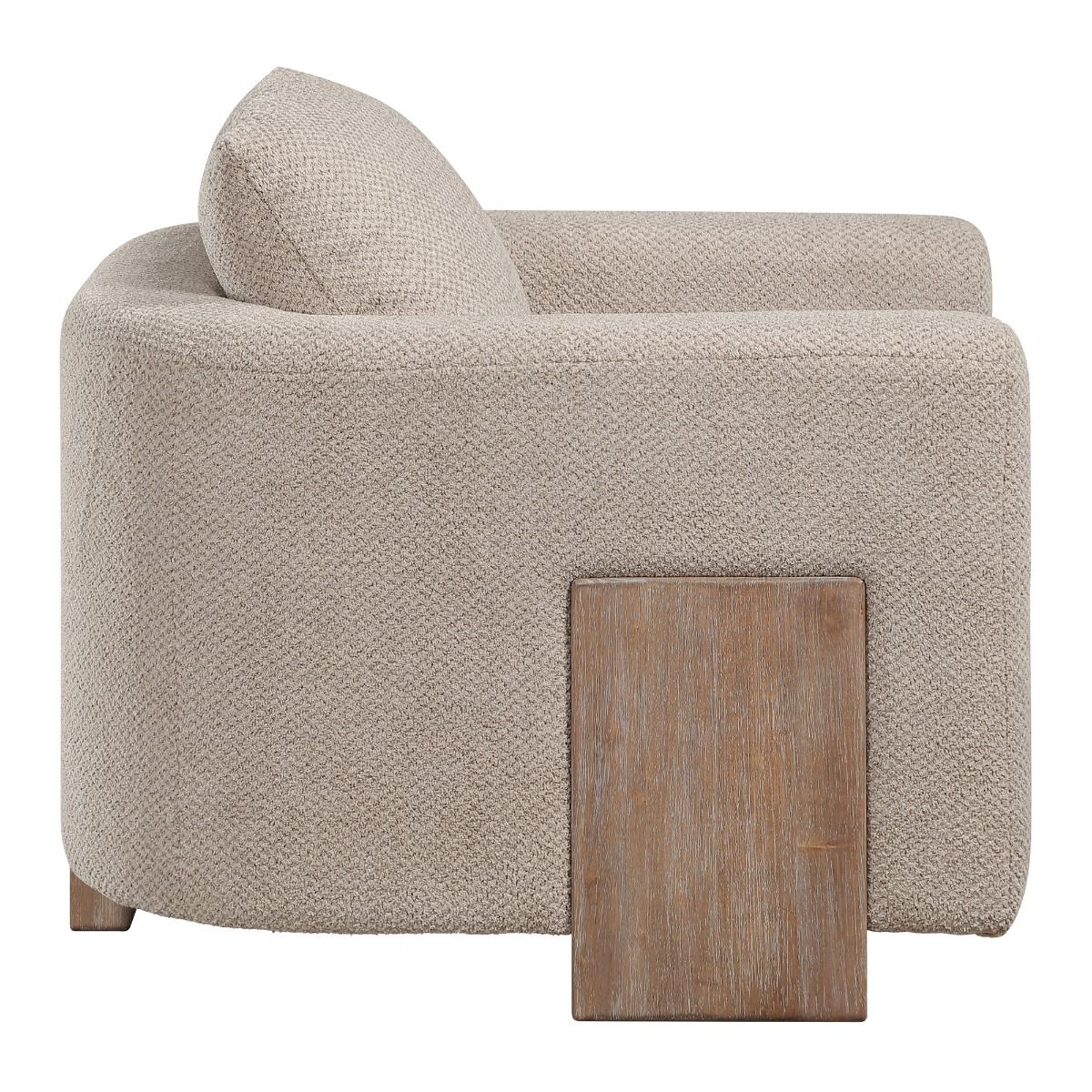 Tryne - Accent Chair - Latte, beige, view 4