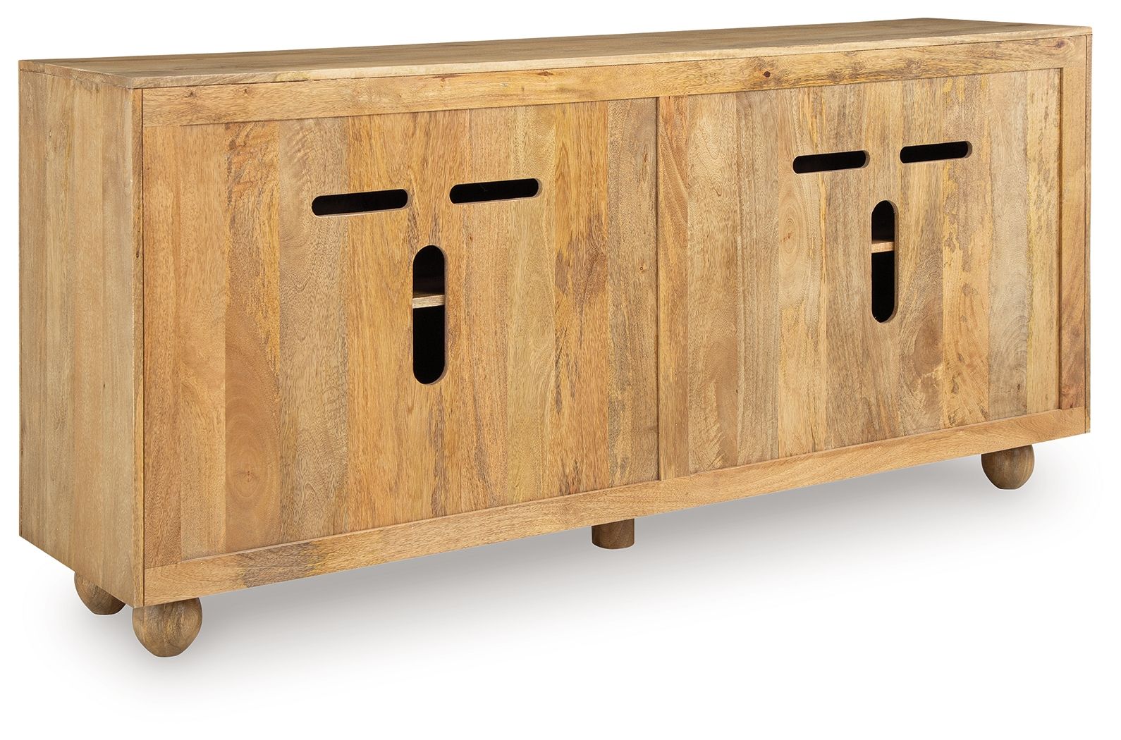 Ashley Furniture Niam - Accent Cabinet - Light Antique Beige - Image 5
