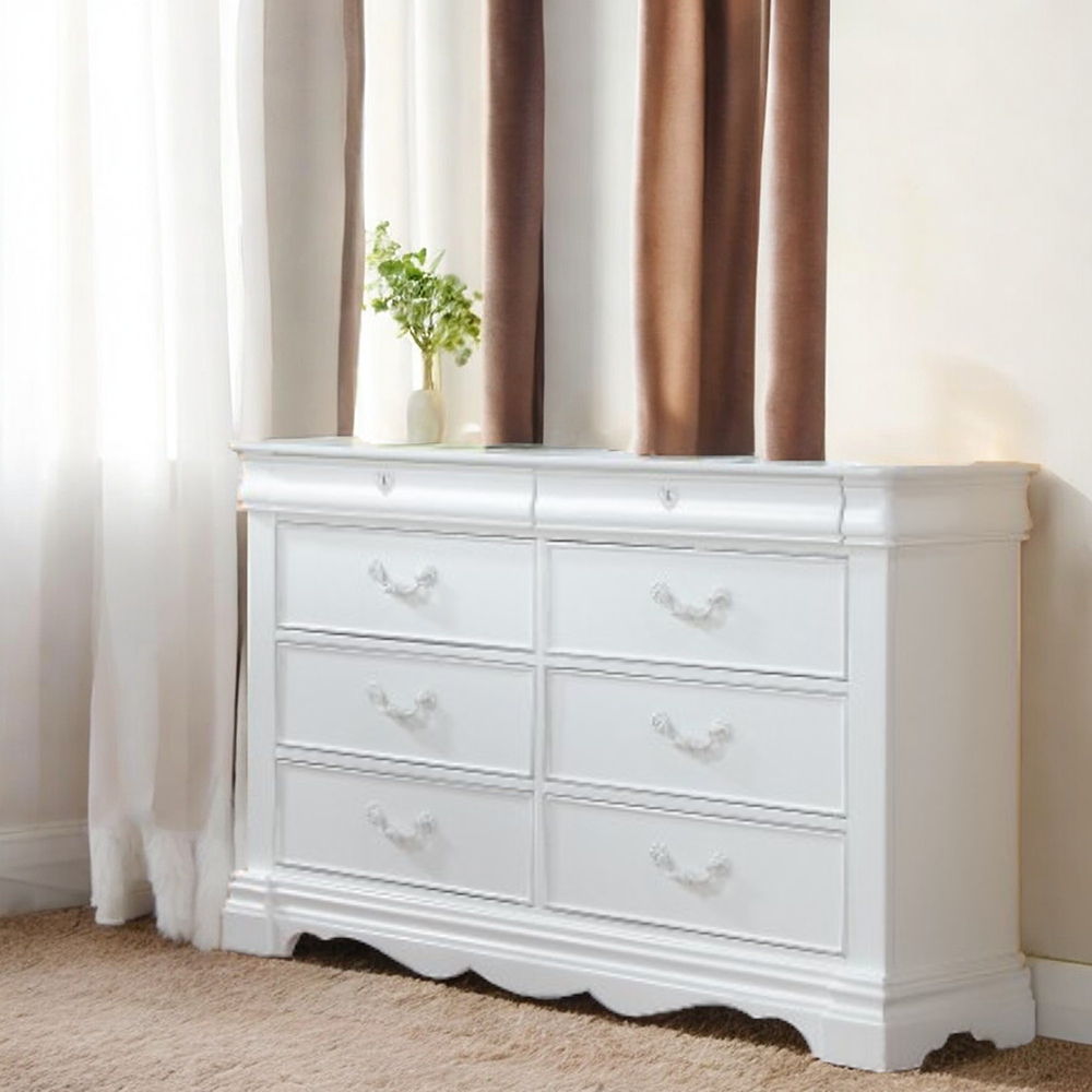 Estrella - Dresser - White, white