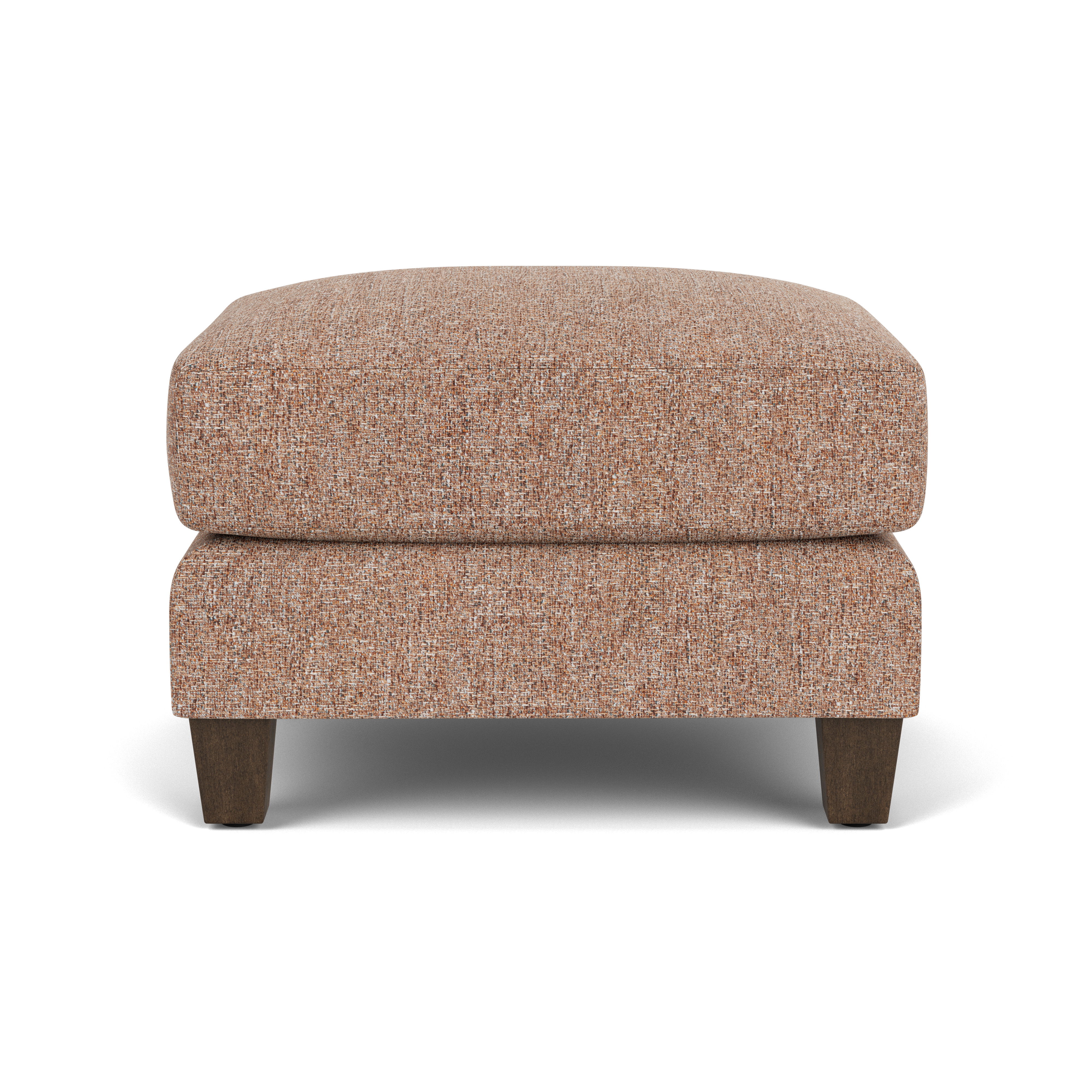 Drew - Fabric Ottoman, beige, view 3