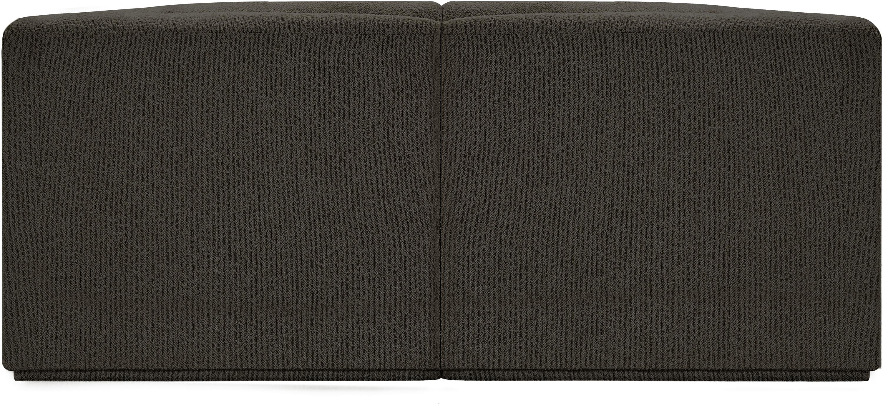 Ollie - 2 Piece Modular Sofa - Brown