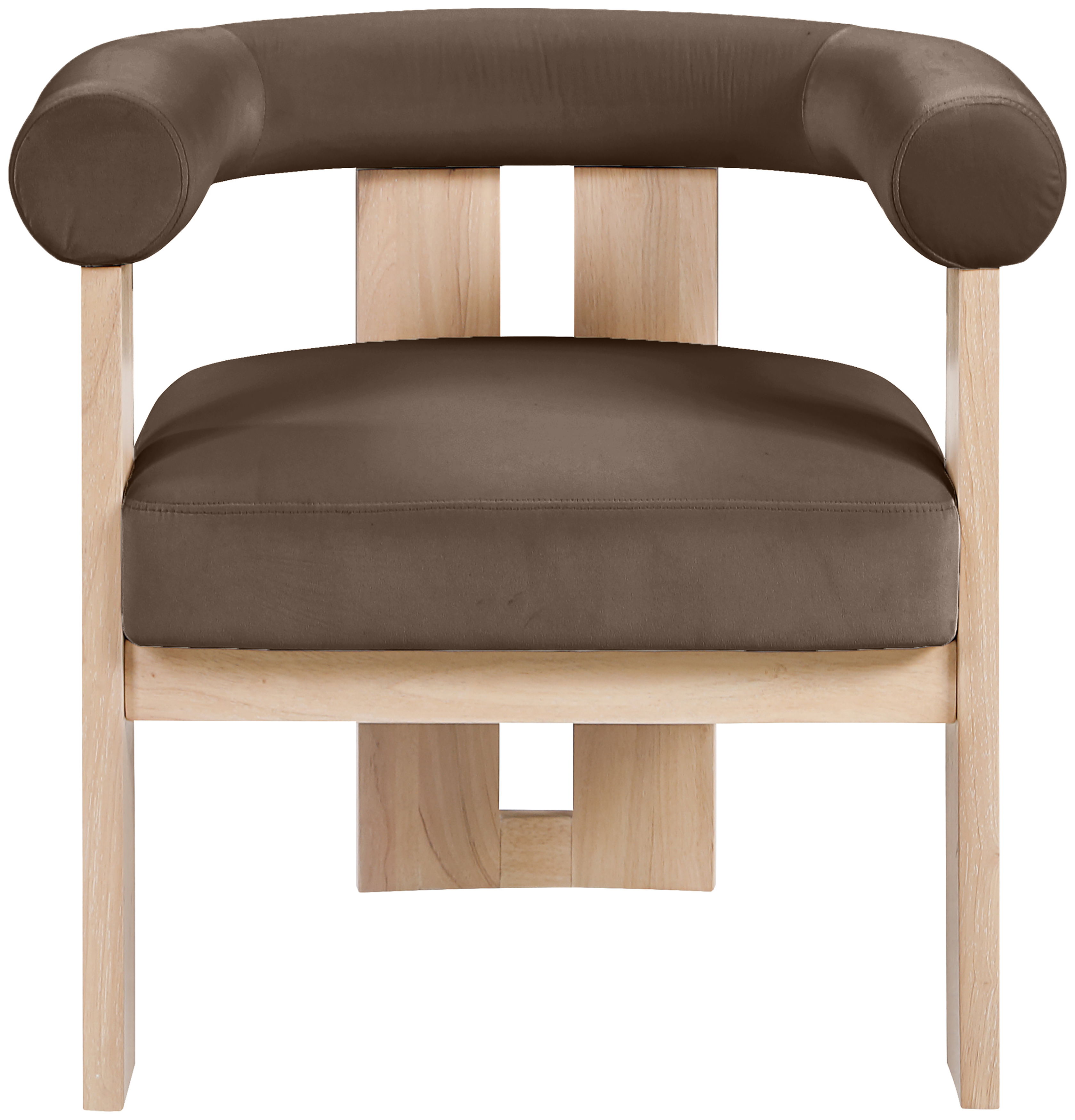 Arienzo - Performance Fabric Upholstered Accent Chair - Brown