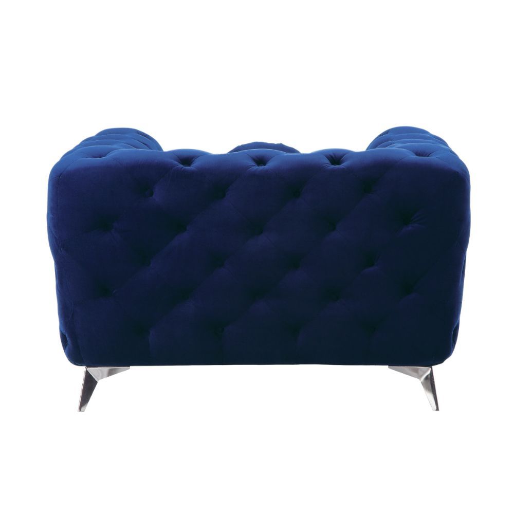 Atronia - Chair - Blue Velvet, blue, view 2