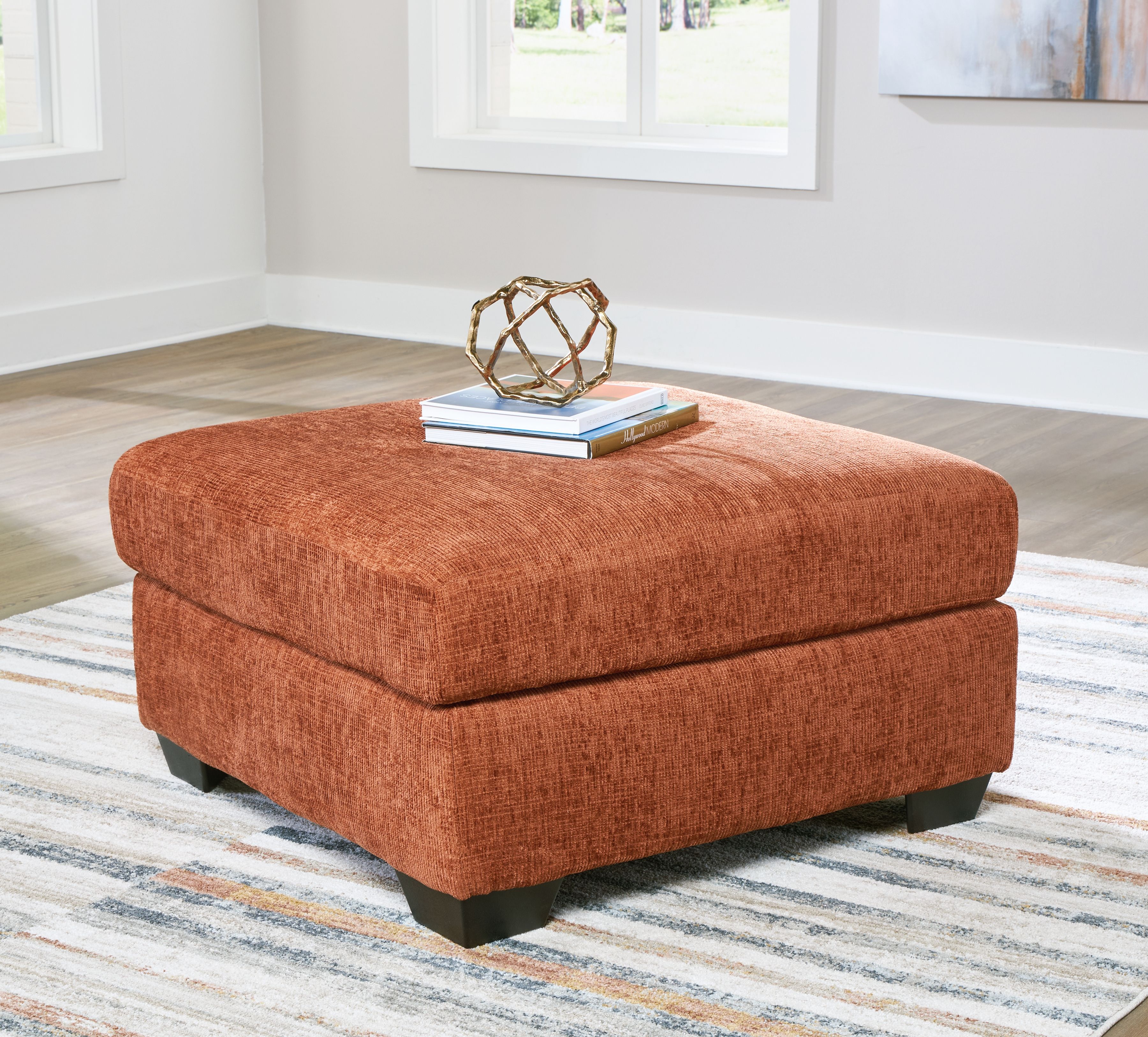 Ashley Furniture Aviemore - Oversized Accent Ottoman - Spice - Image 2
