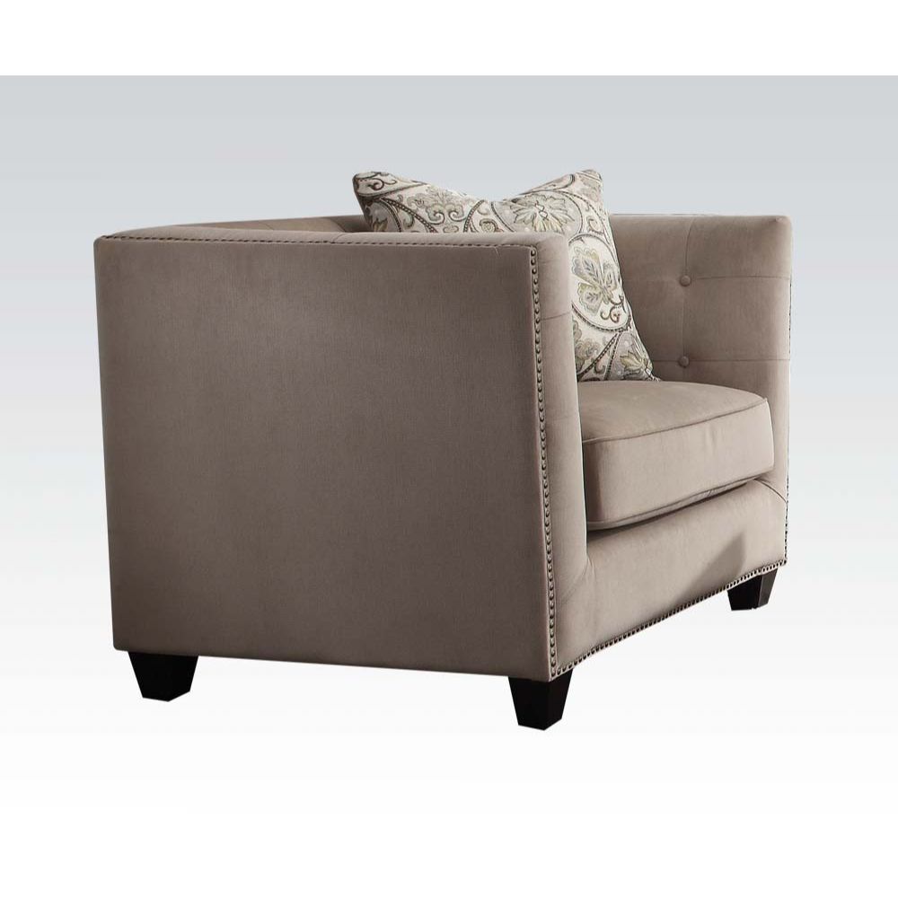 Juliana Chair Beige Fabric New Lots Furniture Online Store