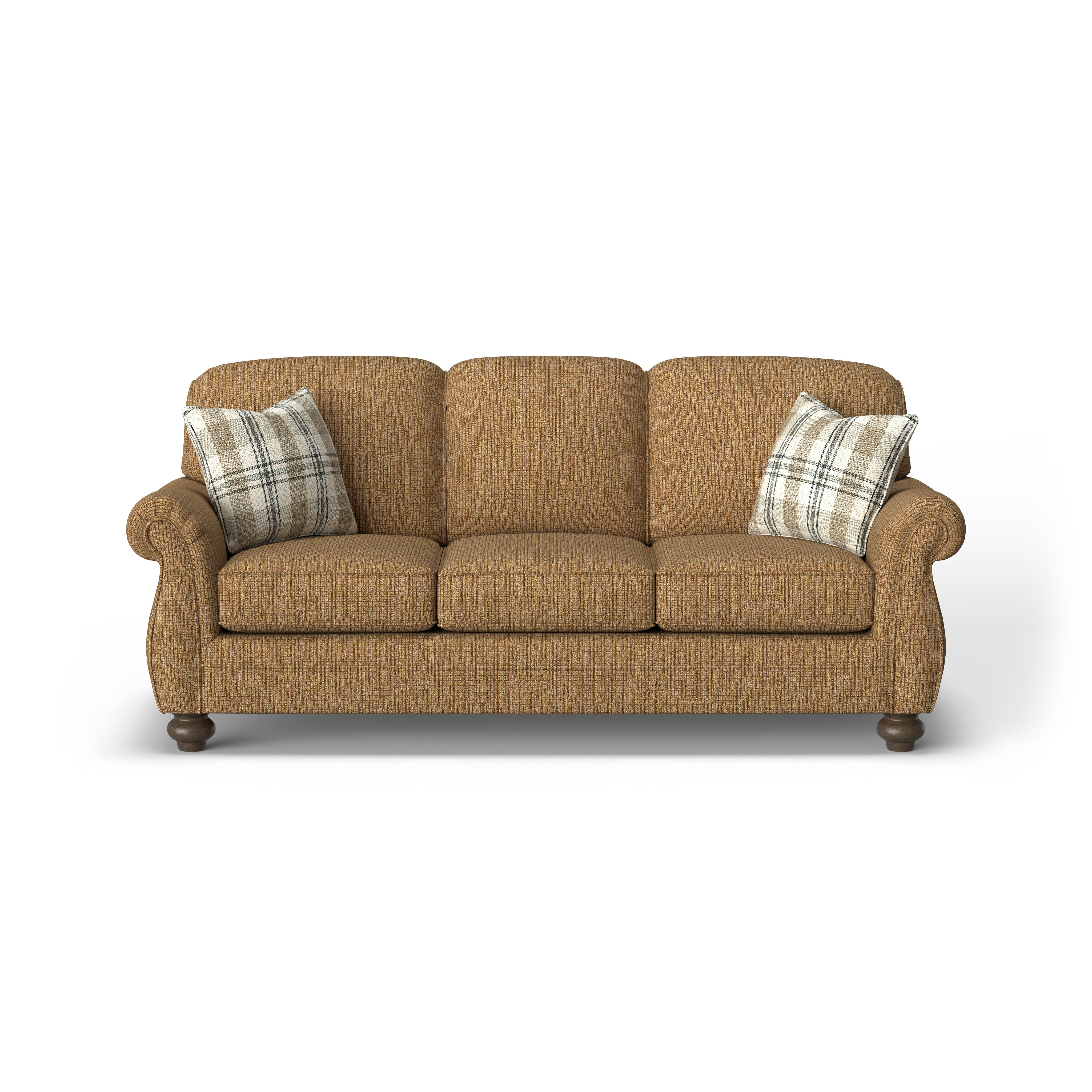 Winston - Fabric Sofa, dark gray, view 3