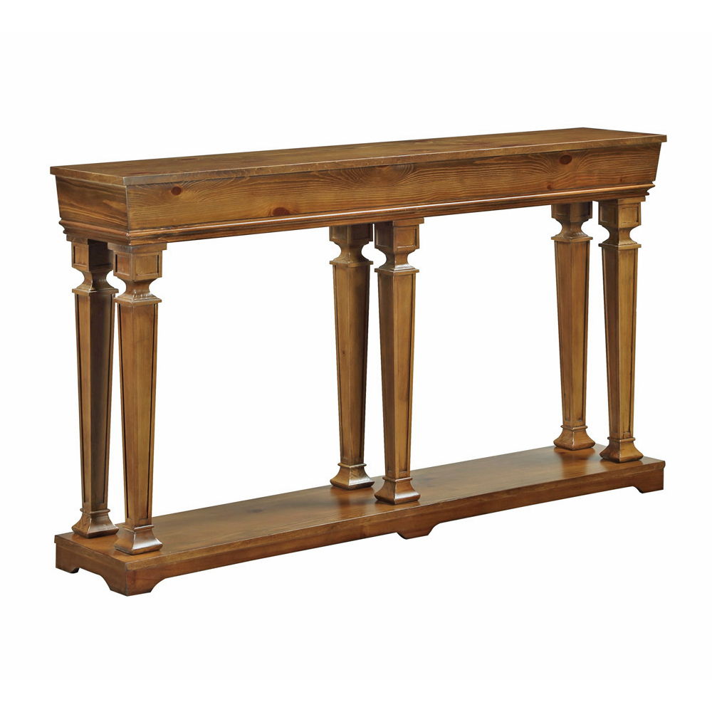 Garrison - 35" Console Table - Oak, light brown, view 2